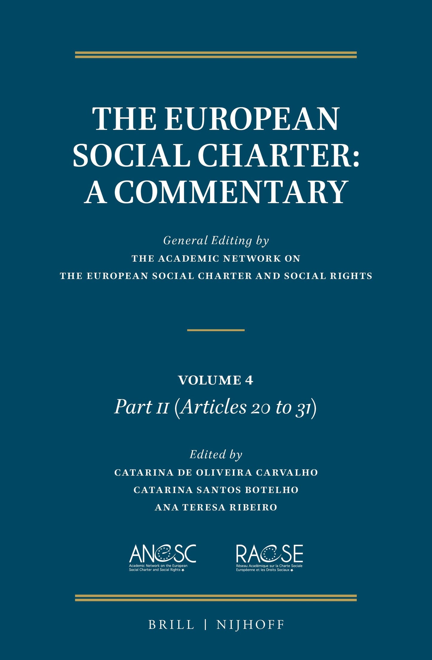 Book cover image for The European Social Charter: A Commentary ISBN: 9789004434080