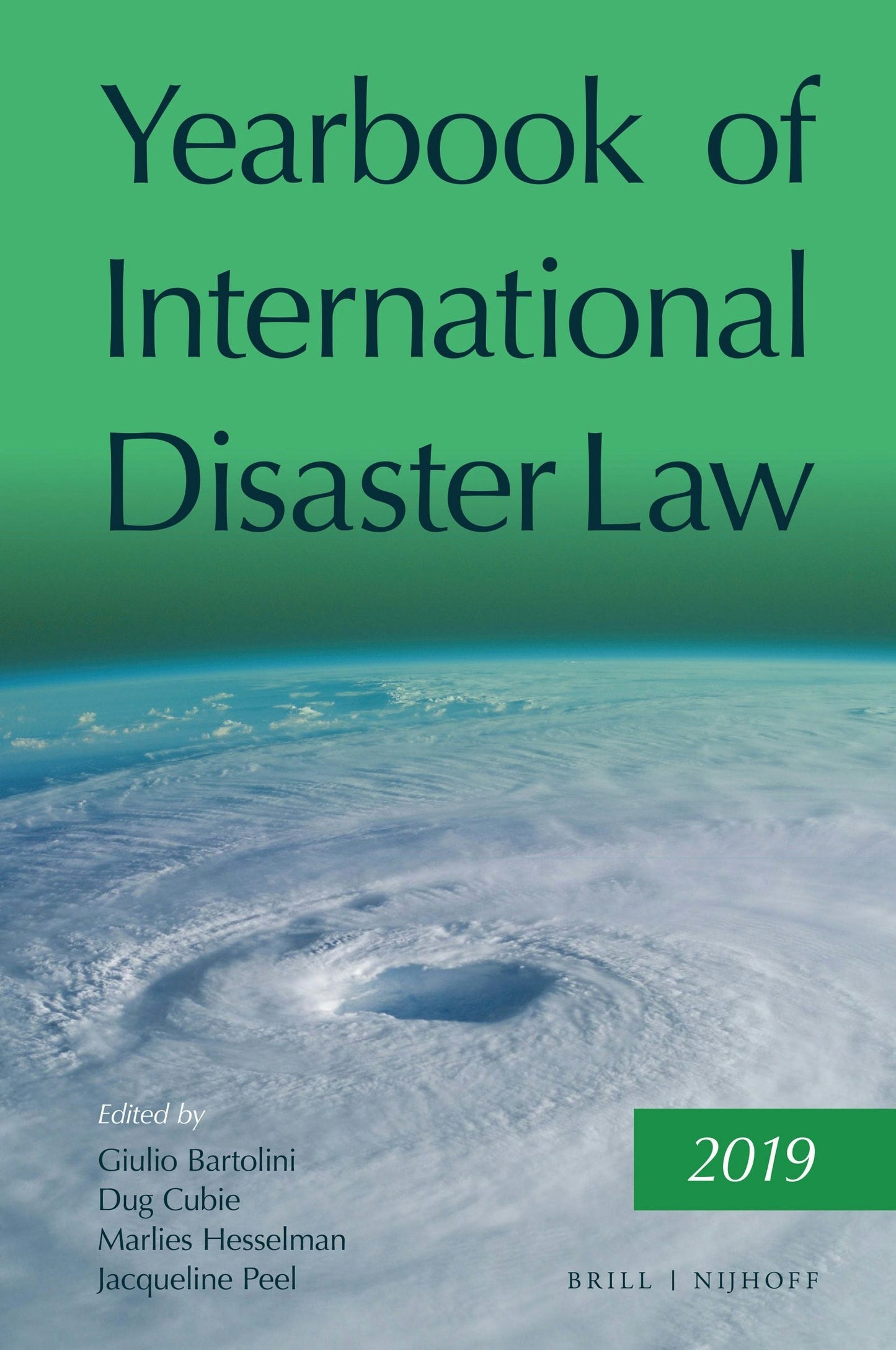 Cover image for Yearbook of International Disaster Law, isbn: 9789004445697