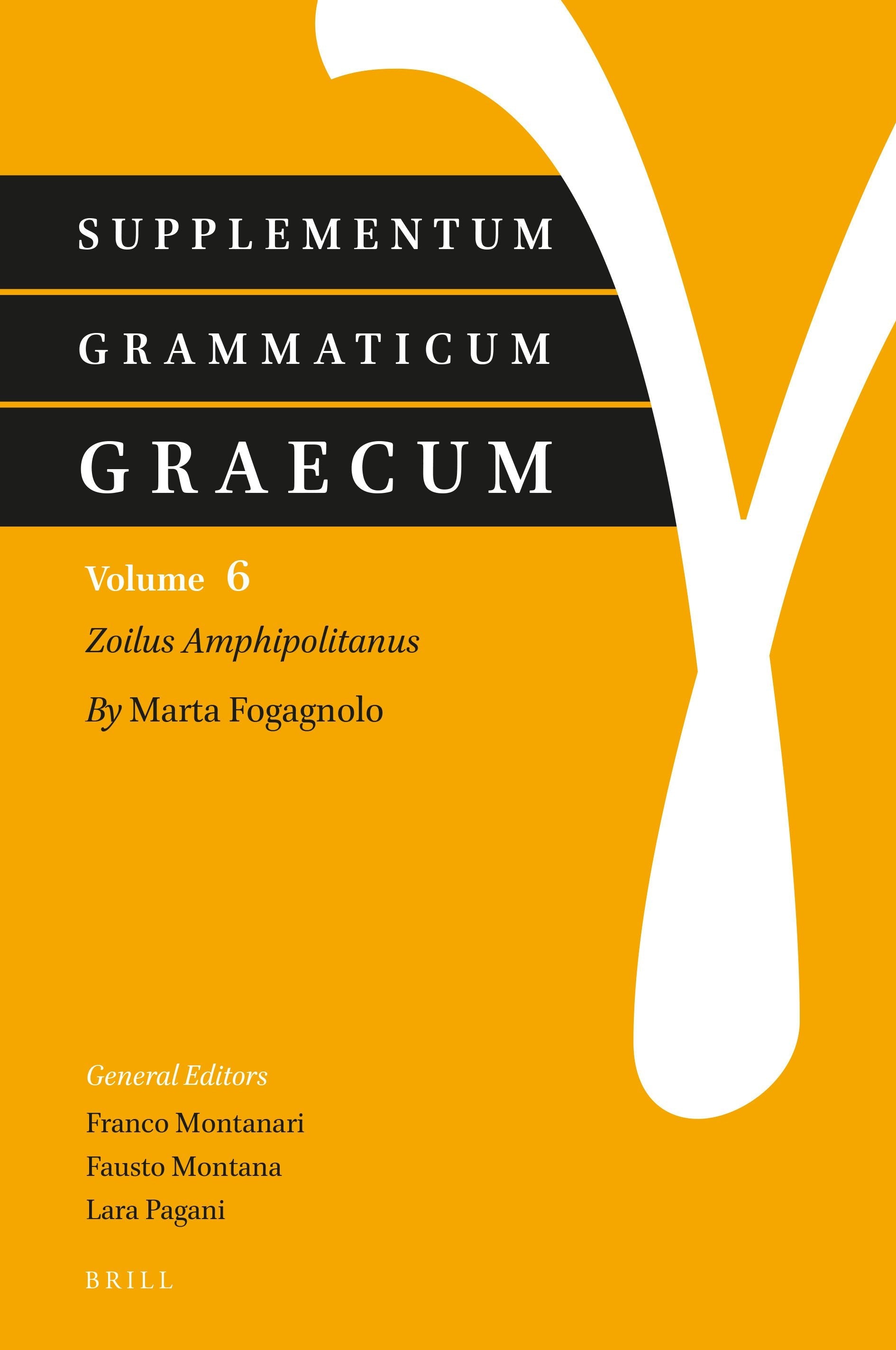 Book cover image for Supplementum Grammaticum Graecum 6 ISBN: 9789004472099