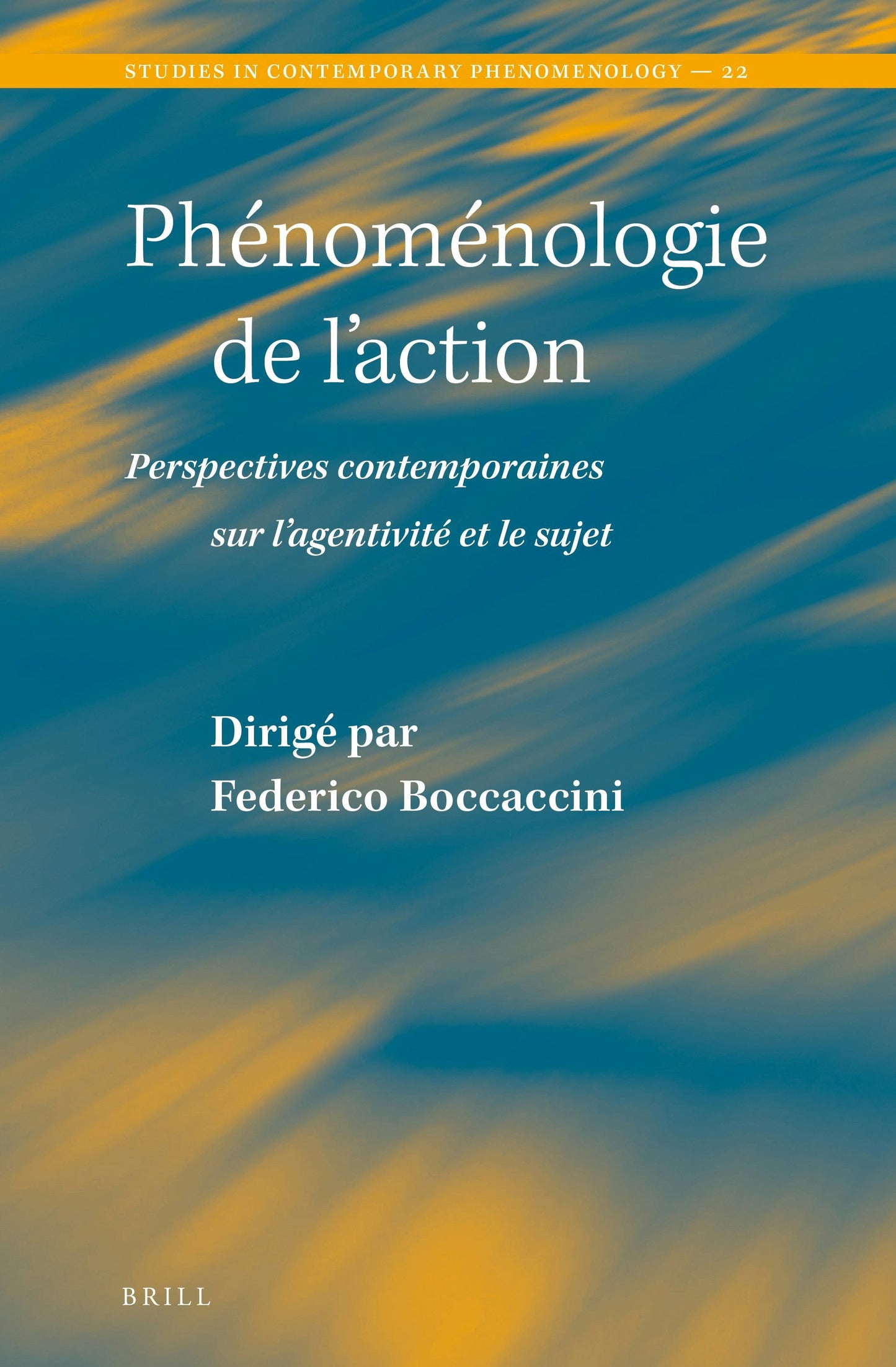 Book cover image for Phénoménologie de l’action ISBN: 9789004510364