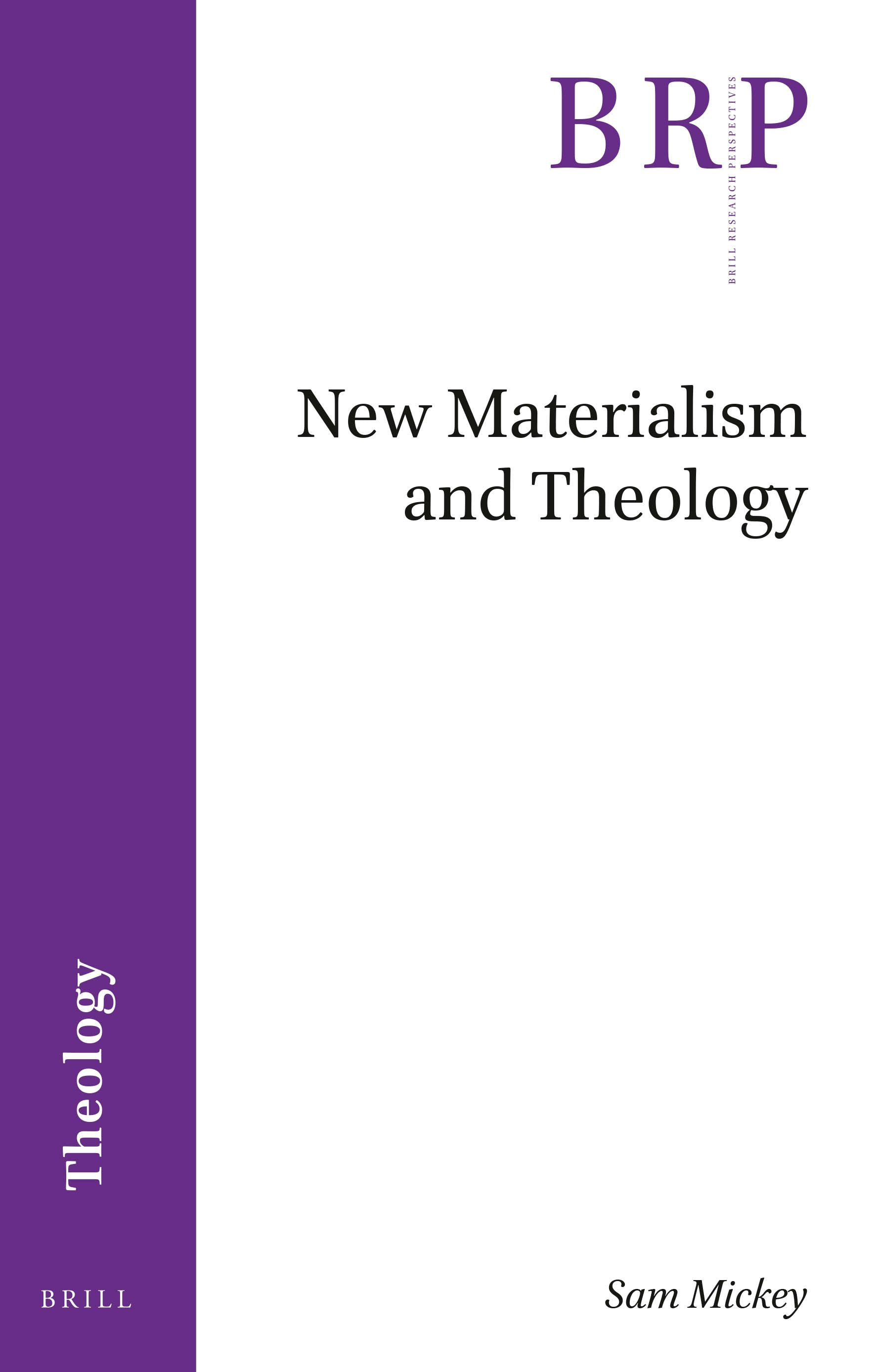Book cover image for New Materialism and Theology ISBN: 9789004520295
