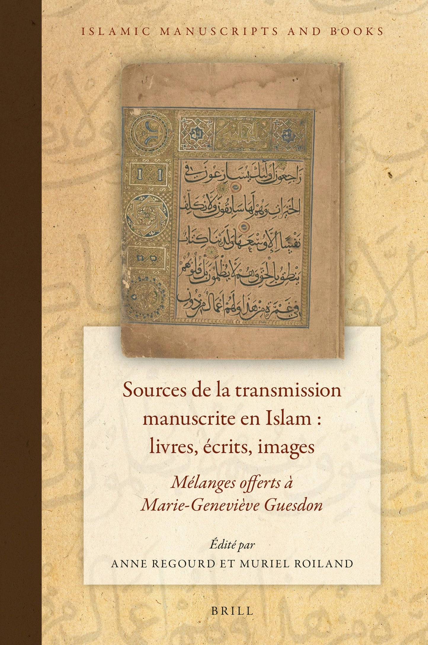 Book cover image for Sources de la transmission manuscrite en Islam : livres, écrits, images ISBN: 9789004523753