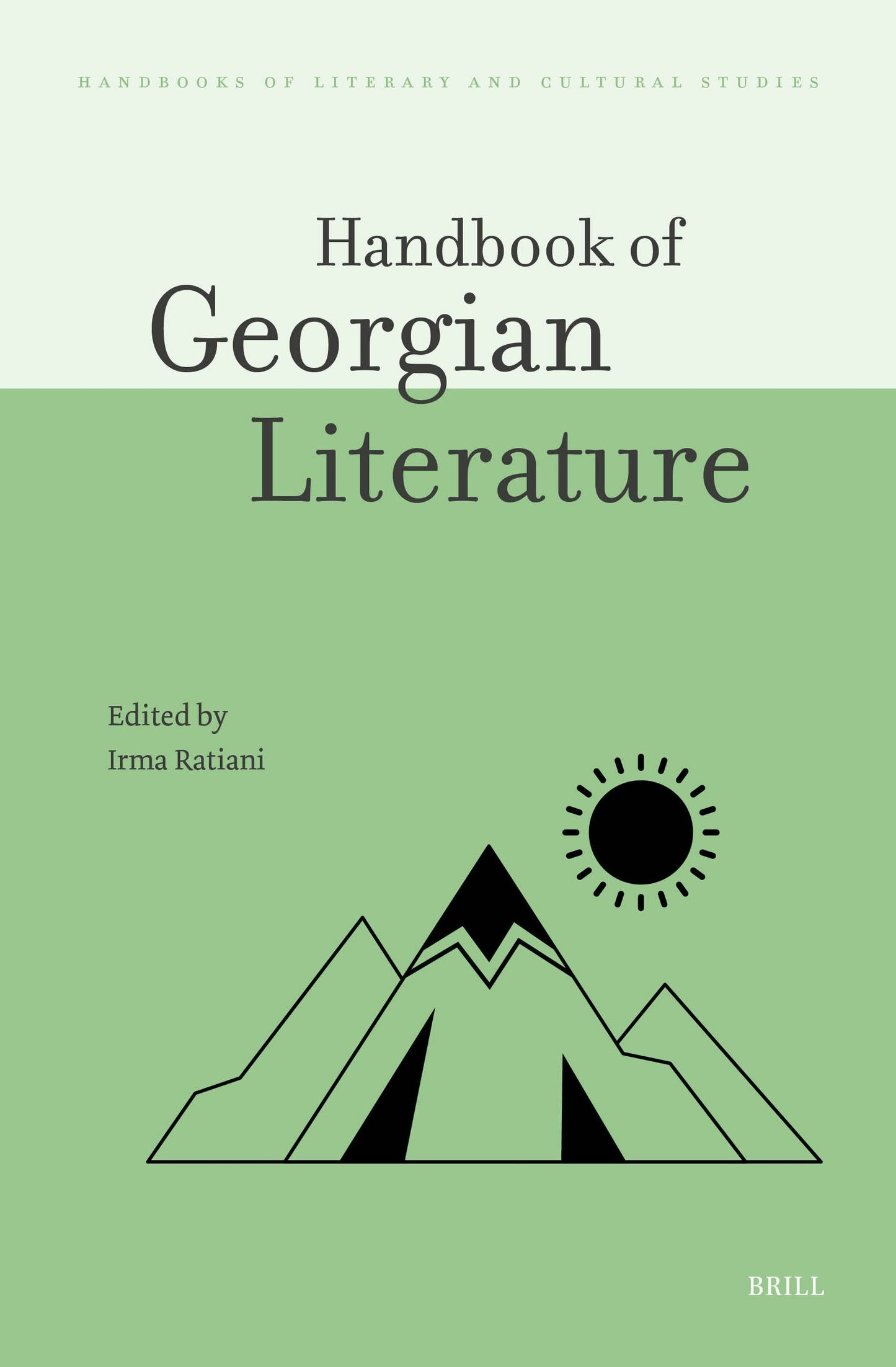 Book cover image for Handbook of Georgian Literature ISBN: 9789004545410