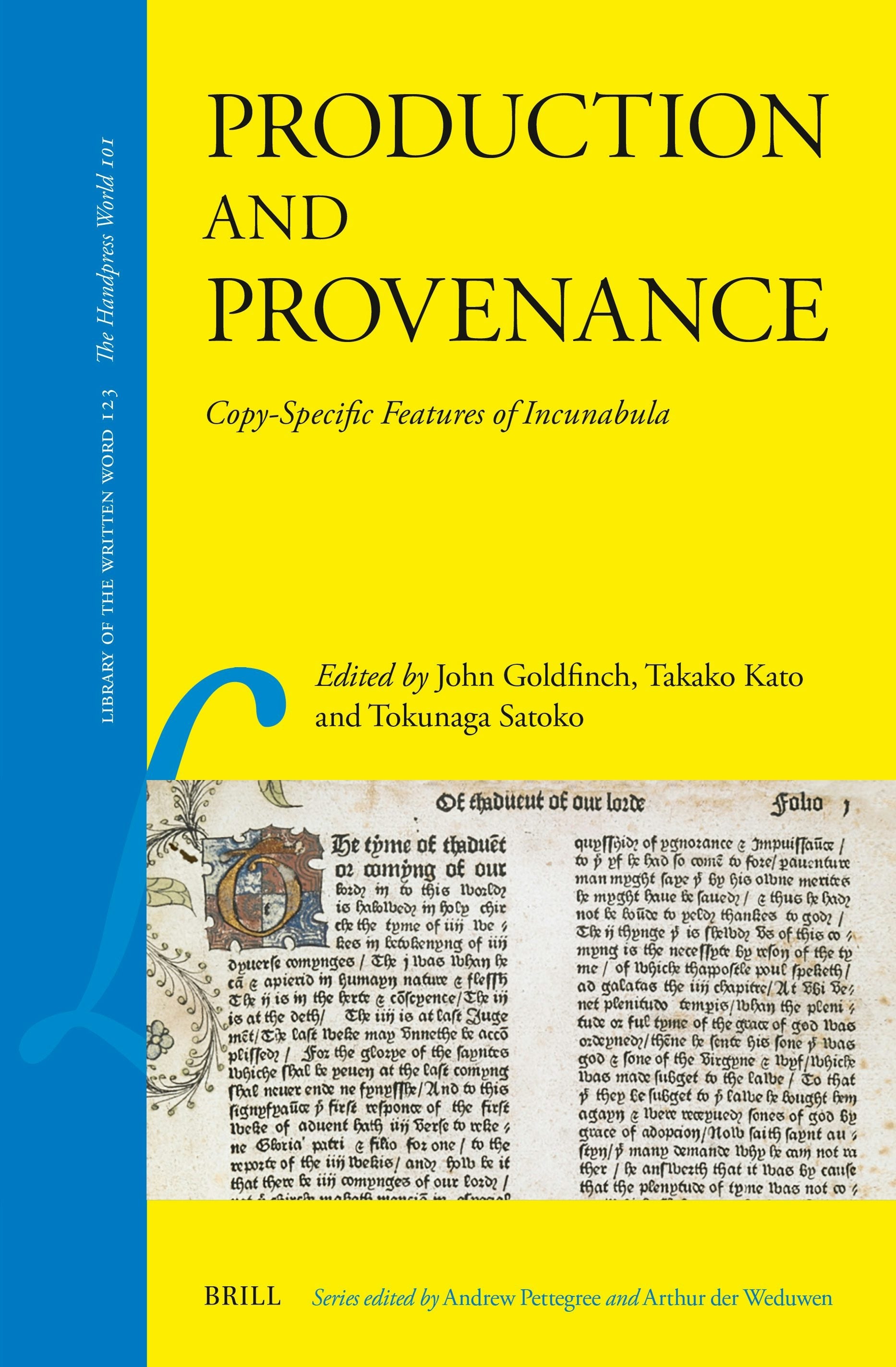 Book cover image for Production and Provenance ISBN: 9789004689848