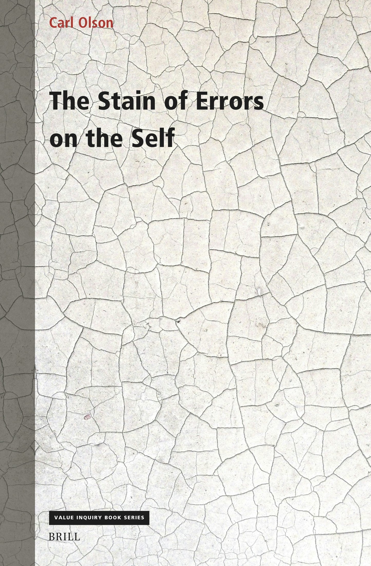 Book cover image for The Stain of Errors on the Self ISBN: 9789004701076