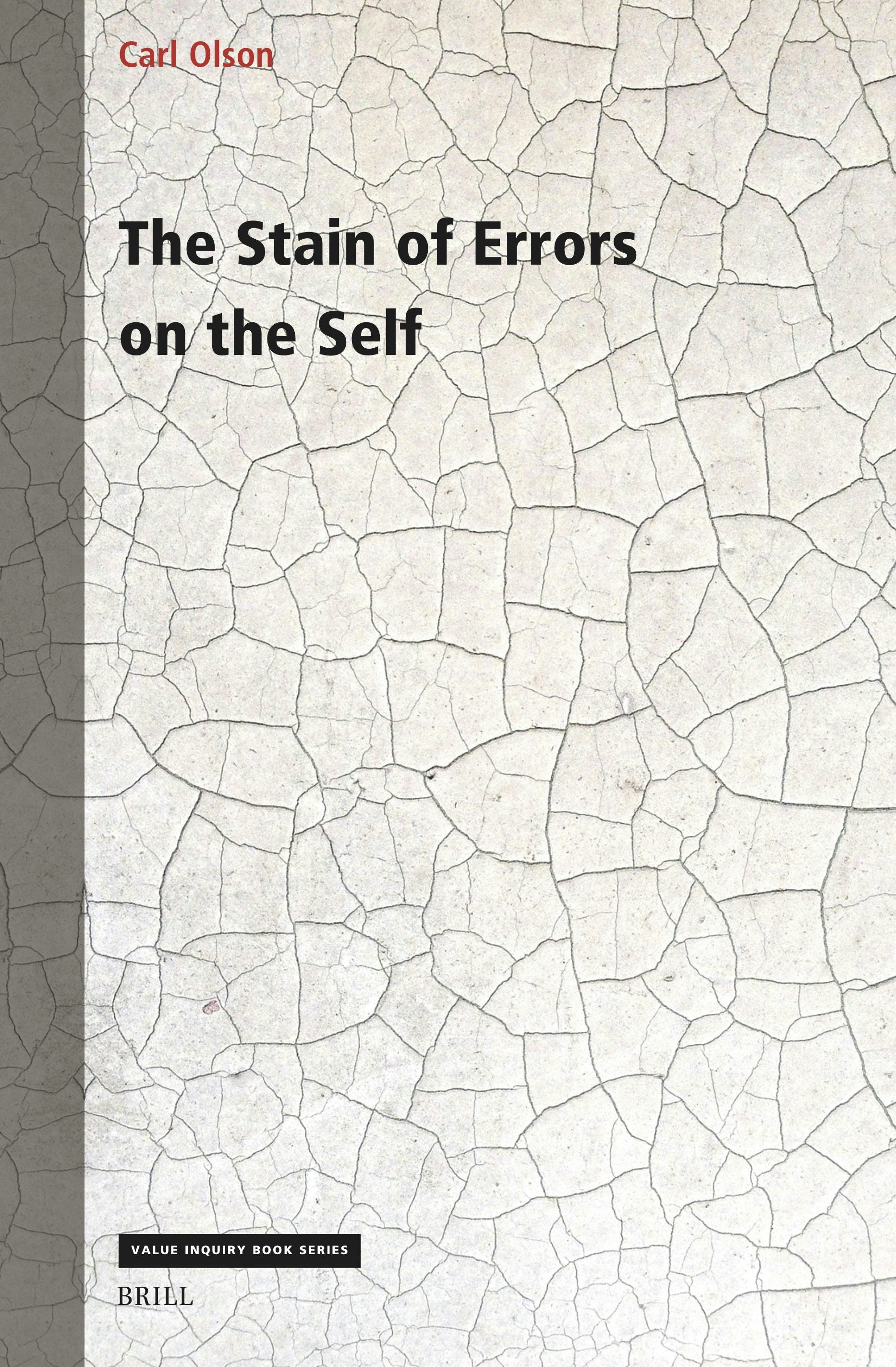 Book cover image for The Stain of Errors on the Self ISBN: 9789004701076