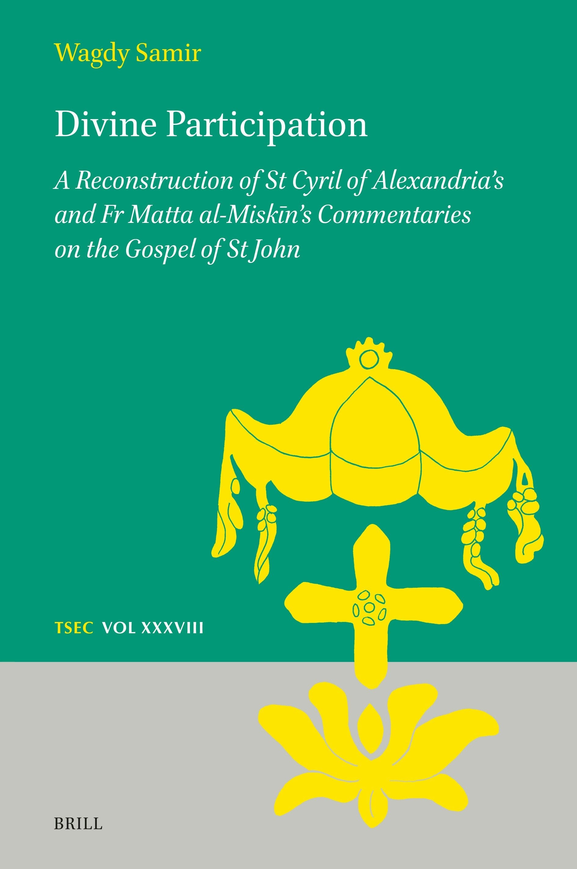 Book cover image for Divine Participation: A Reconstruction of St Cyril of Alexandria’s and Fr Matta al-Miskīn’s Commentaries on the Gospel of St John ISBN: 9789004729117
