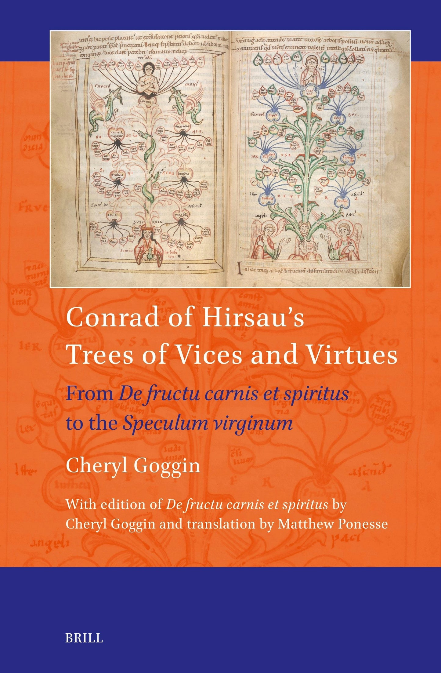 Book cover image for Conrad of Hirsau’s Trees of Vices and Virtues ISBN: 9789004741430