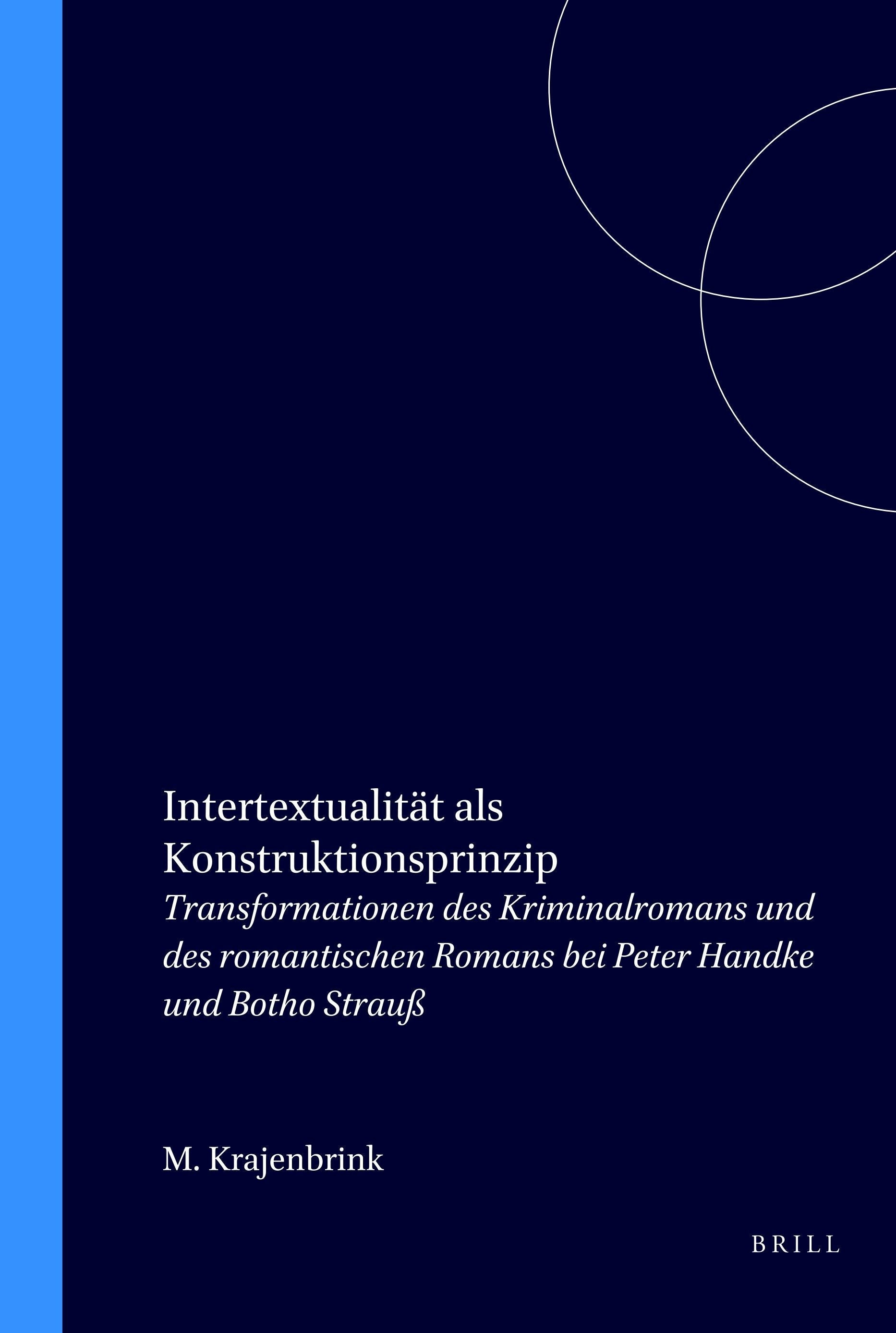 Book cover image for Intertextualität als Konstruktionsprinzip ISBN: 9789042000162