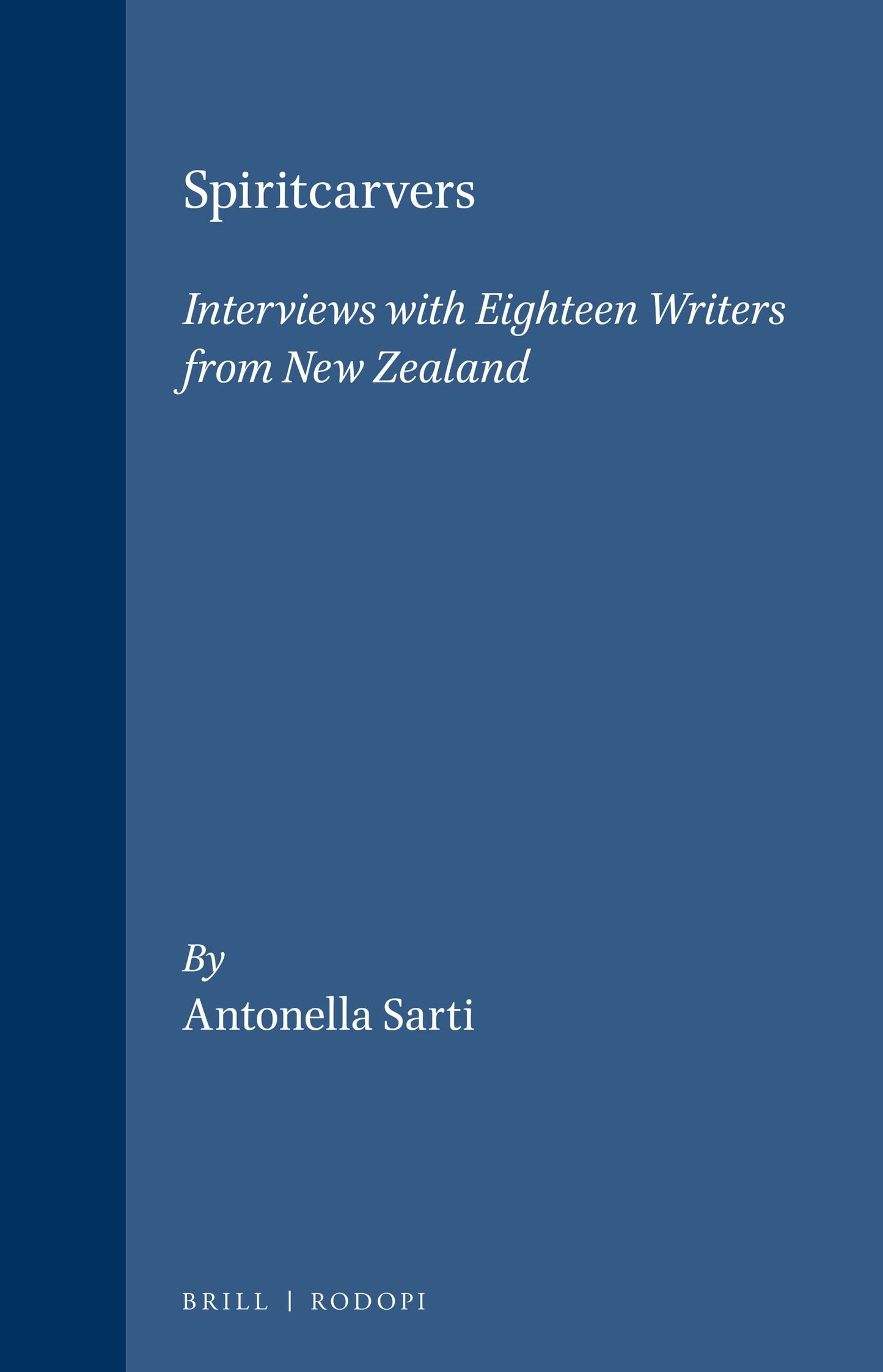 Book cover image for Spiritcarvers ISBN: 9789042007031
