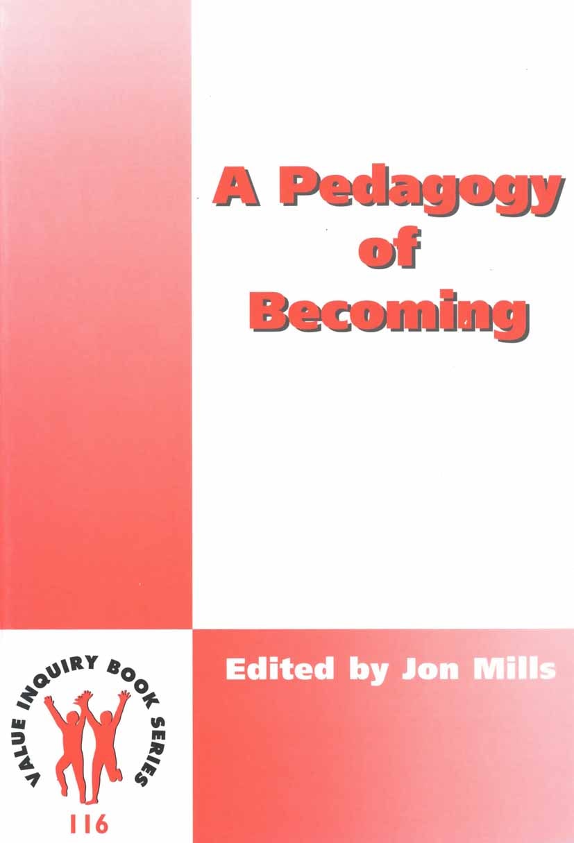 Book cover image for A Pedagogy of Becoming ISBN: 9789042015074