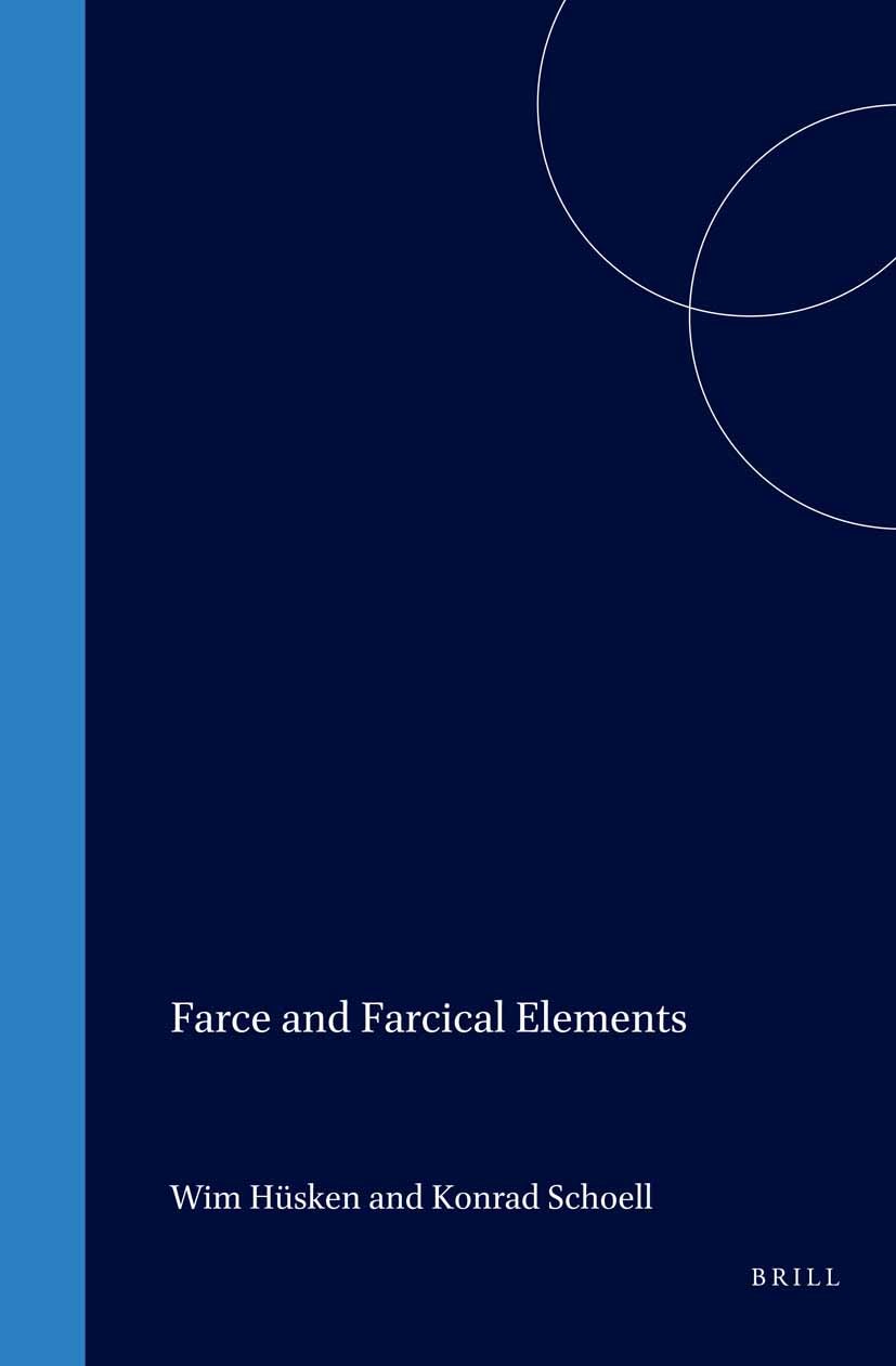 Book cover image for Farce and Farcical Elements ISBN: 9789042015593