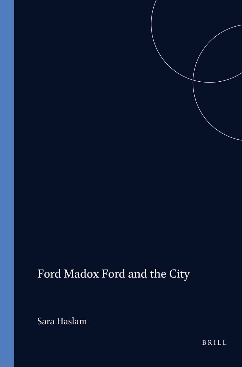 Book cover image for Ford Madox Ford and the City ISBN: 9789042017177