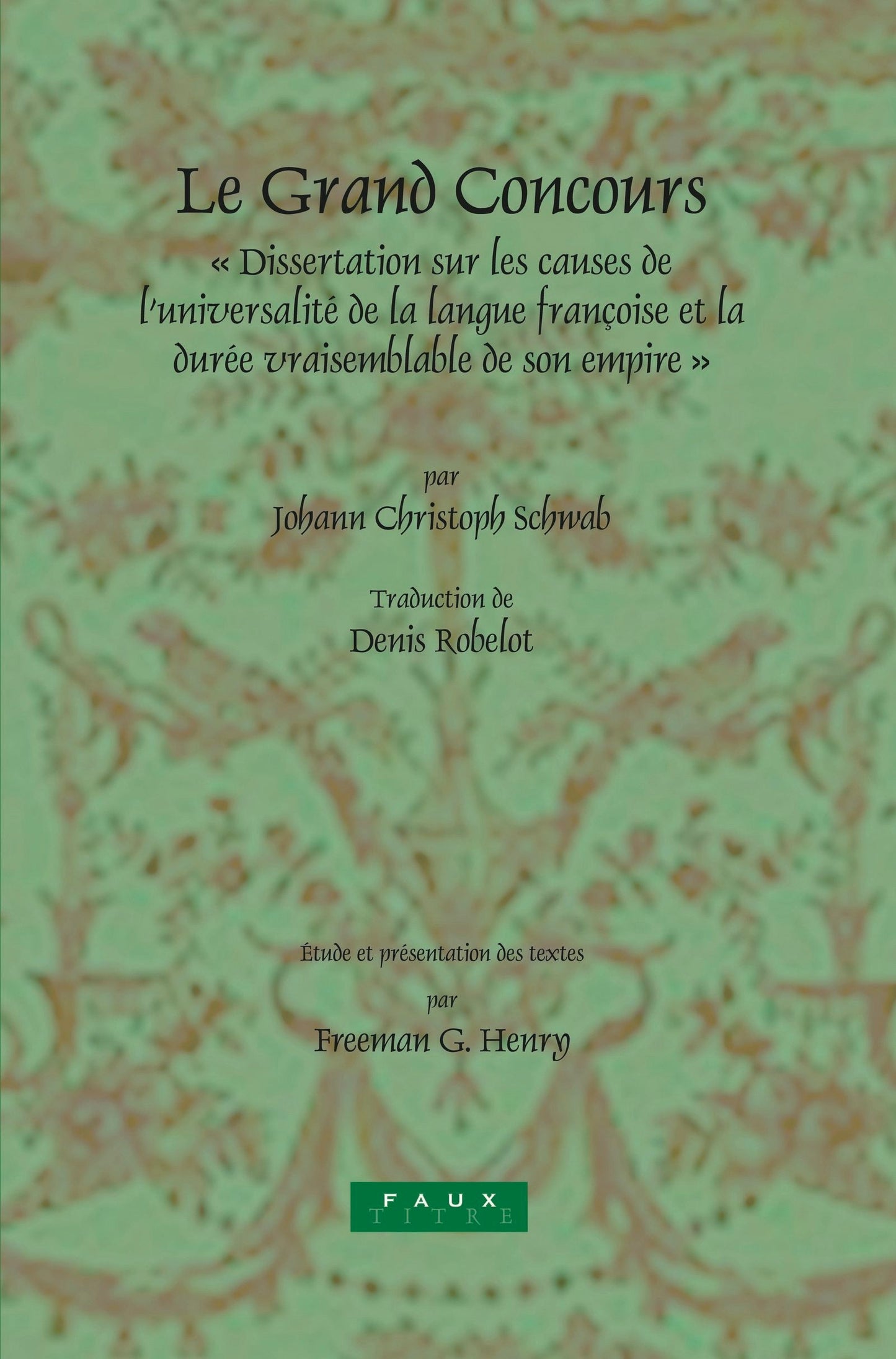 Book cover image for Le Grand Concours ISBN: 9789042019249