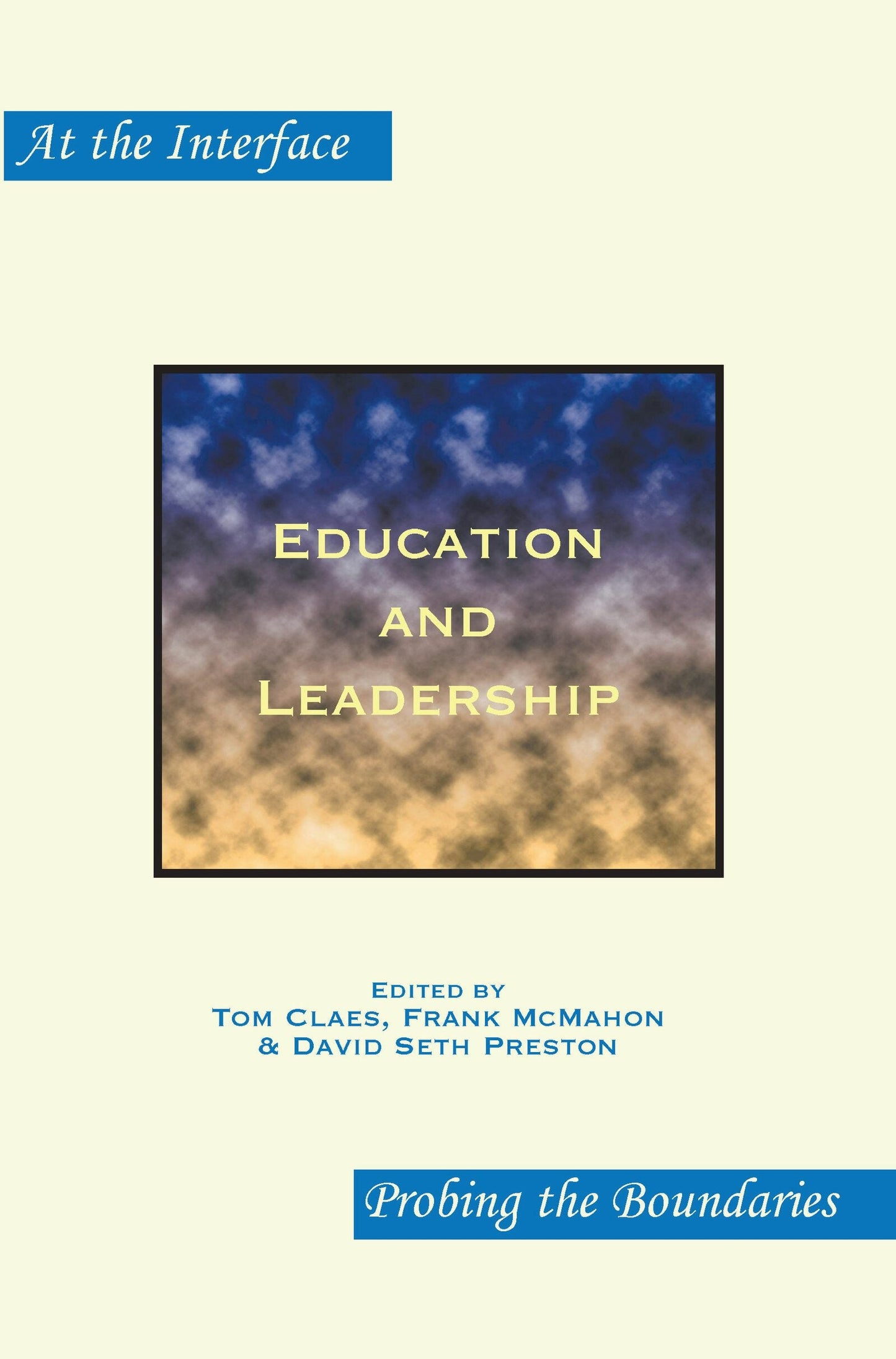 Book cover image for Education and Leadership ISBN: 9789042024045