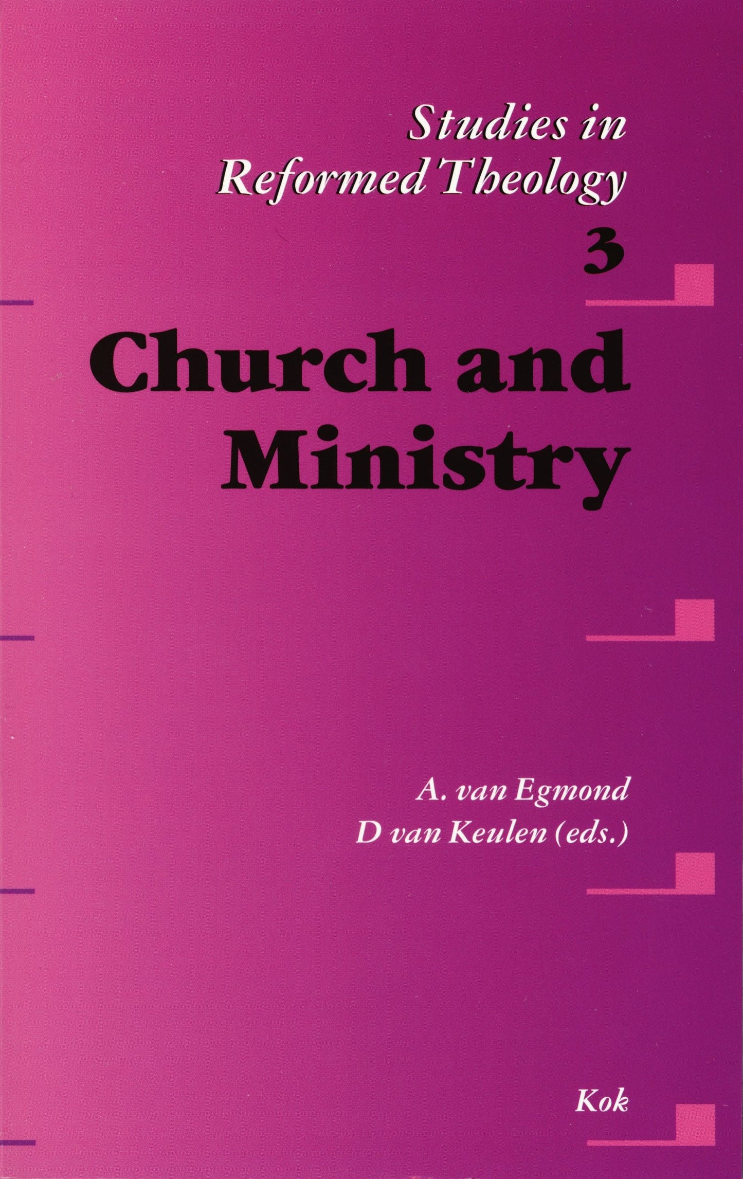 Book cover image for Church and Ministry ISBN: 9789043501262