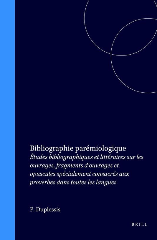Bibliographie parémiologique