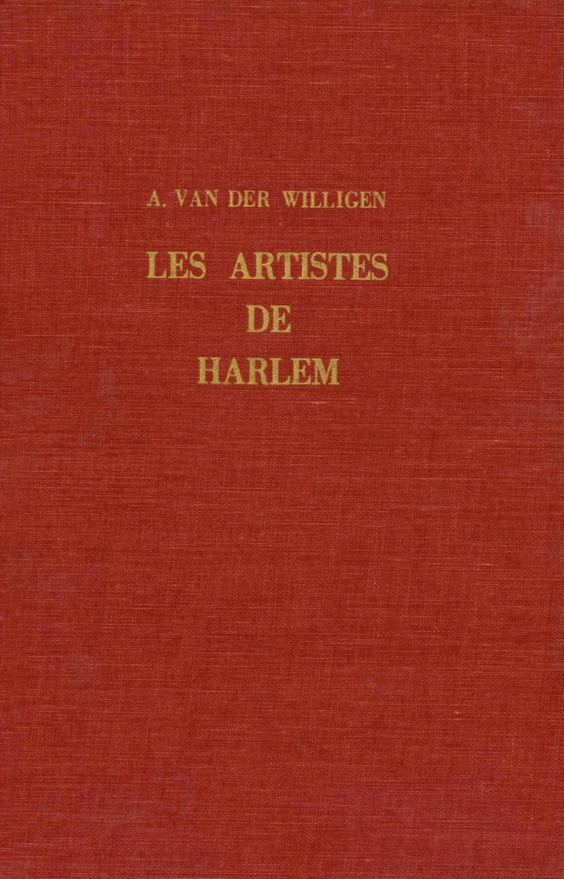 Book cover image for Les artistes de Harlem ISBN: 9789060042601