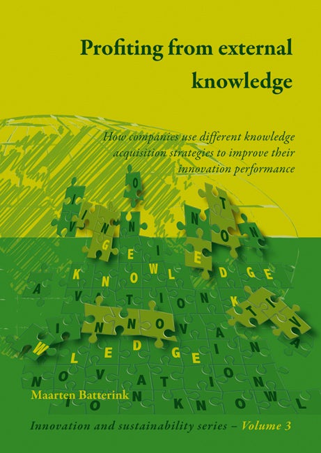 Book cover image for Profiting from external knowledge ISBN: 9789086861019