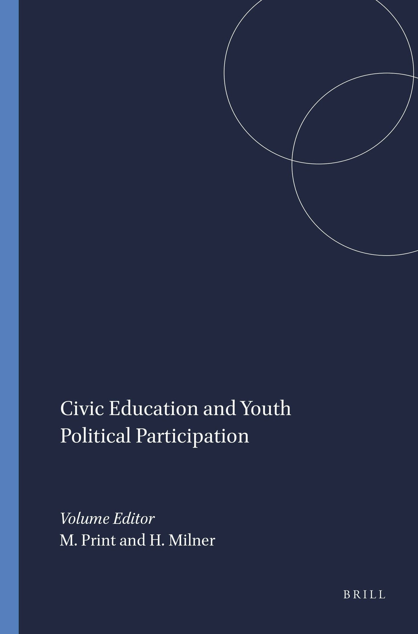 Book cover image for Civic Education and Youth Political Participation ISBN: 9789460910234