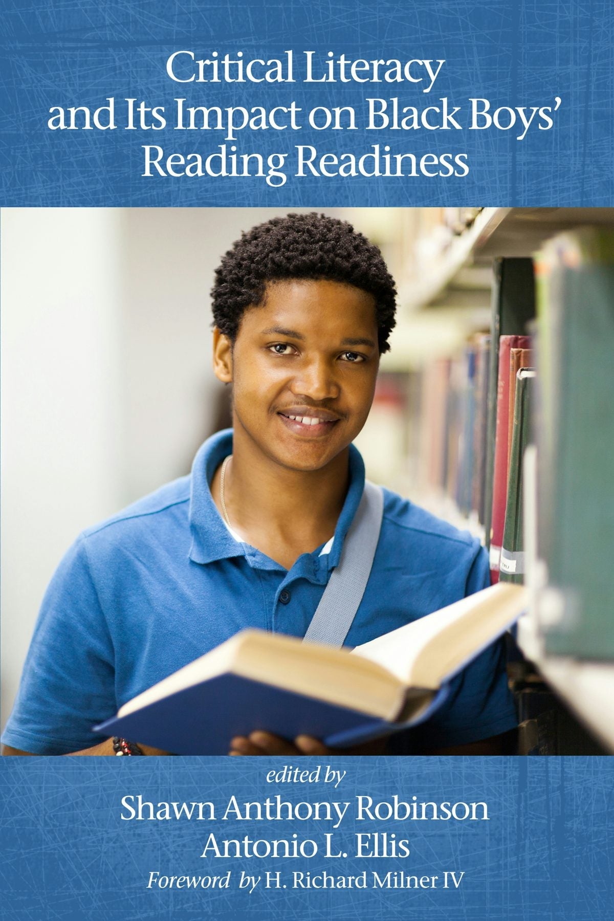 Book cover image for Critical Literacy and Its Impact on Black Boys' Reading Readiness ISBN: 9798887301945
