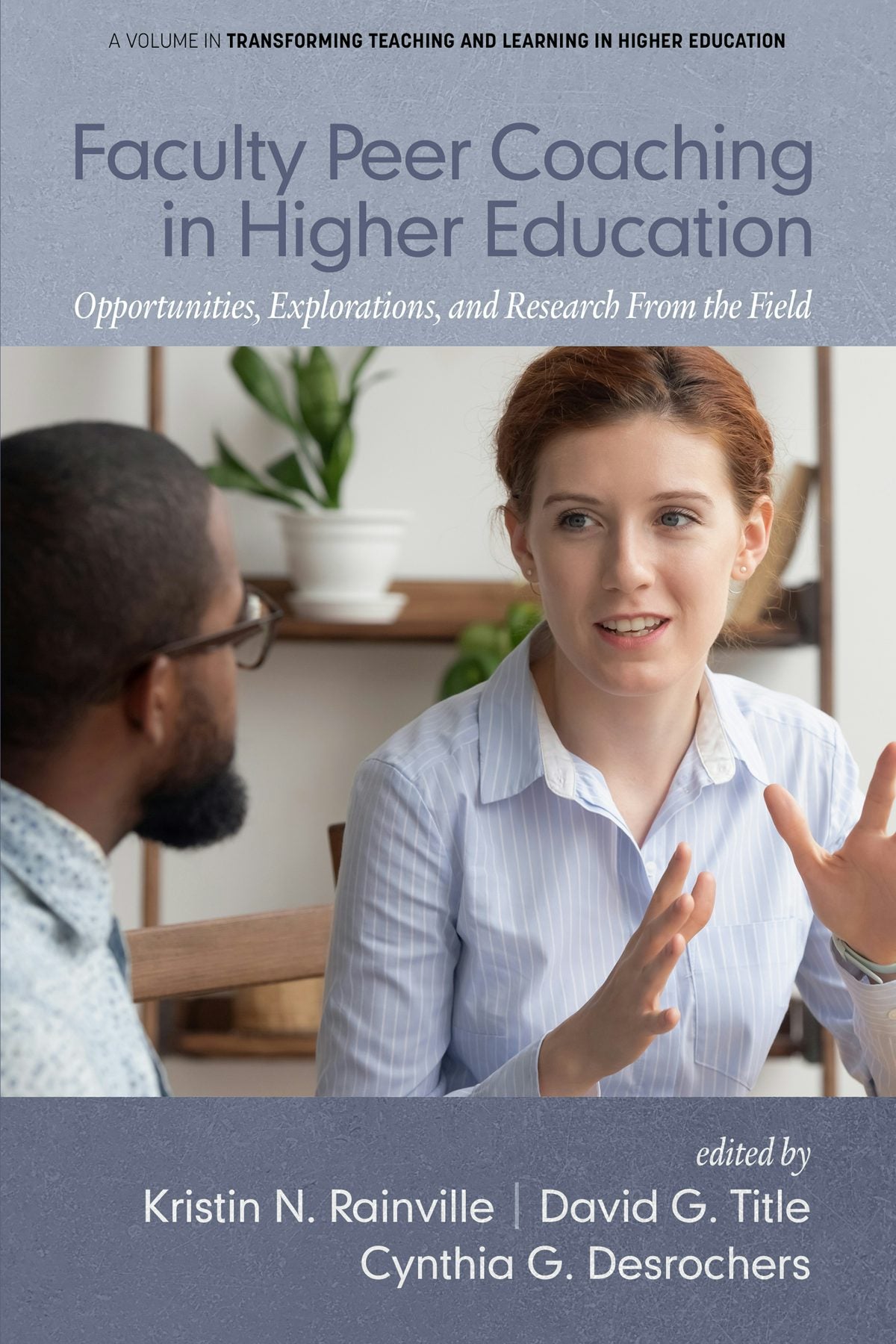 Book cover image for Faculty Peer Coaching in Higher Education ISBN: 9798887304519