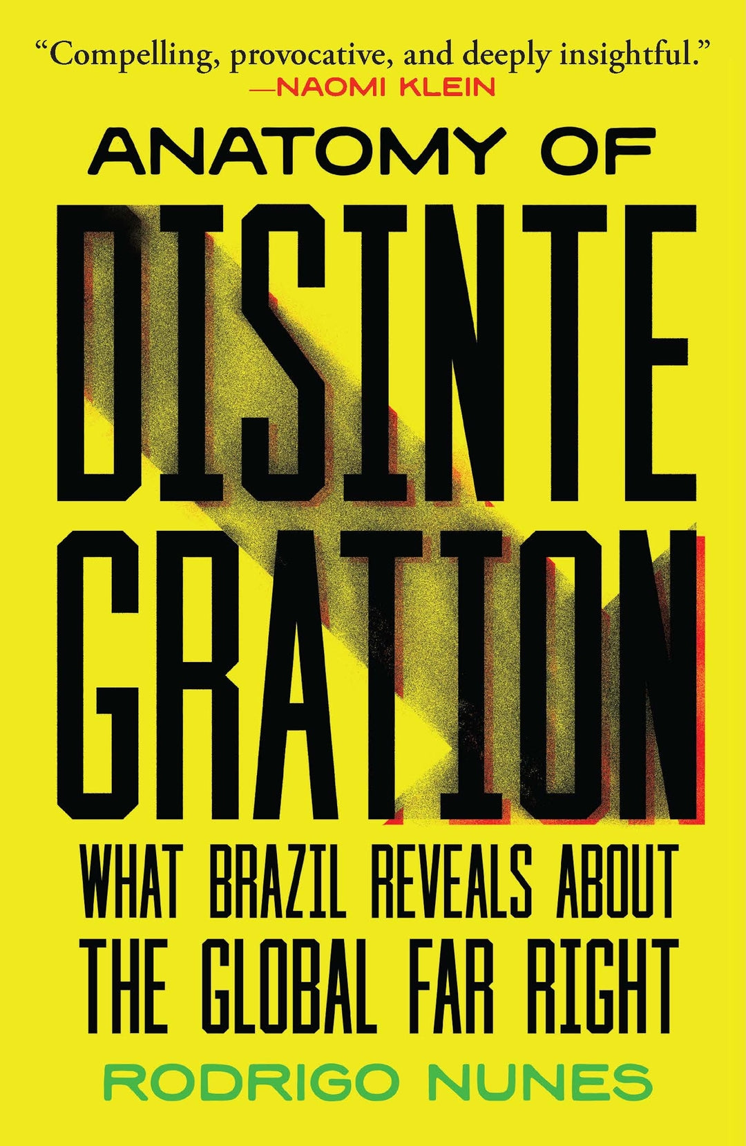 Cover image for Anatomy of Disintegration ISBN 9798888908235