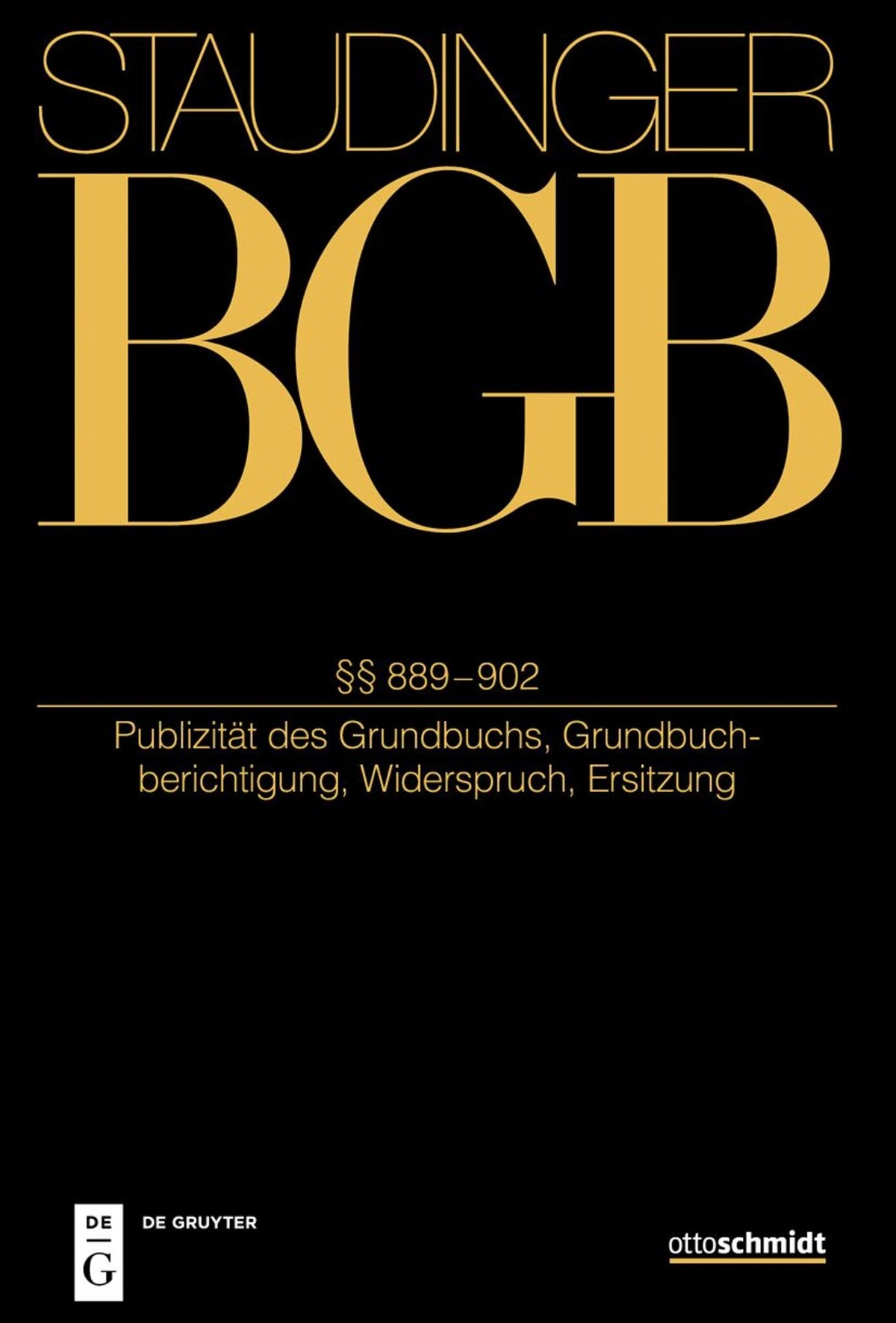 Cover image for §§ 889-902 ISBN 9783805913928