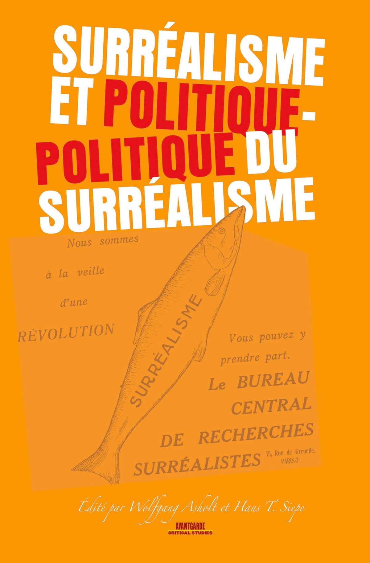 Cover image for Surréalisme et politique – Politique du Surréalisme ISBN 9789042022966