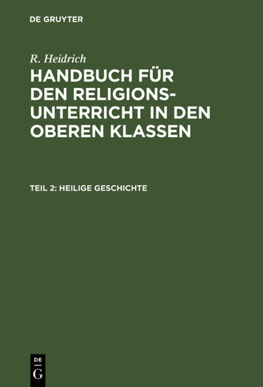 Heilige Geschichte