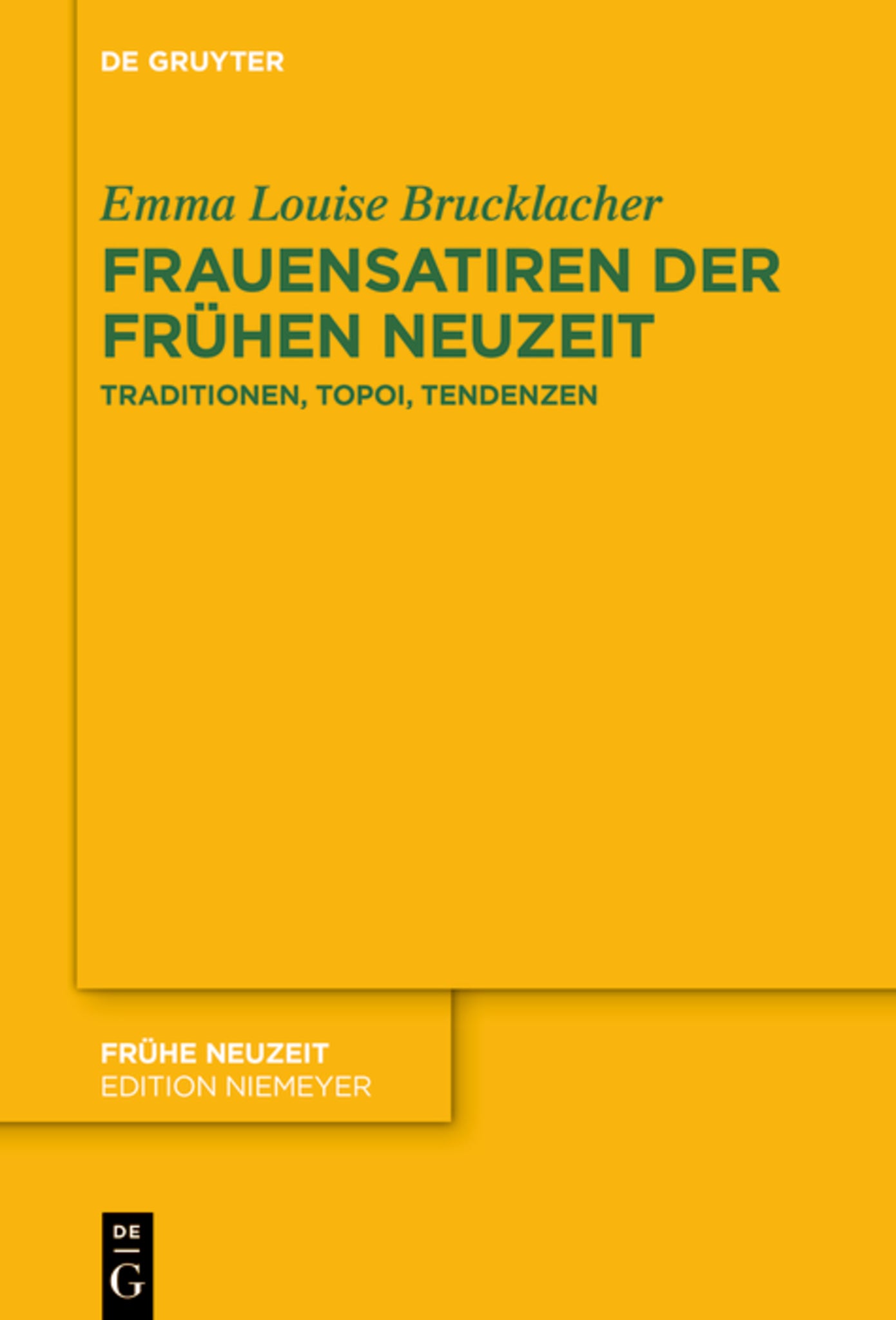 Frauensatiren der Frühen Neuzeit