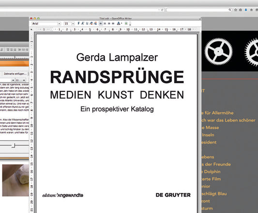 RANDSPRÜNGE - Medien Kunst Denken