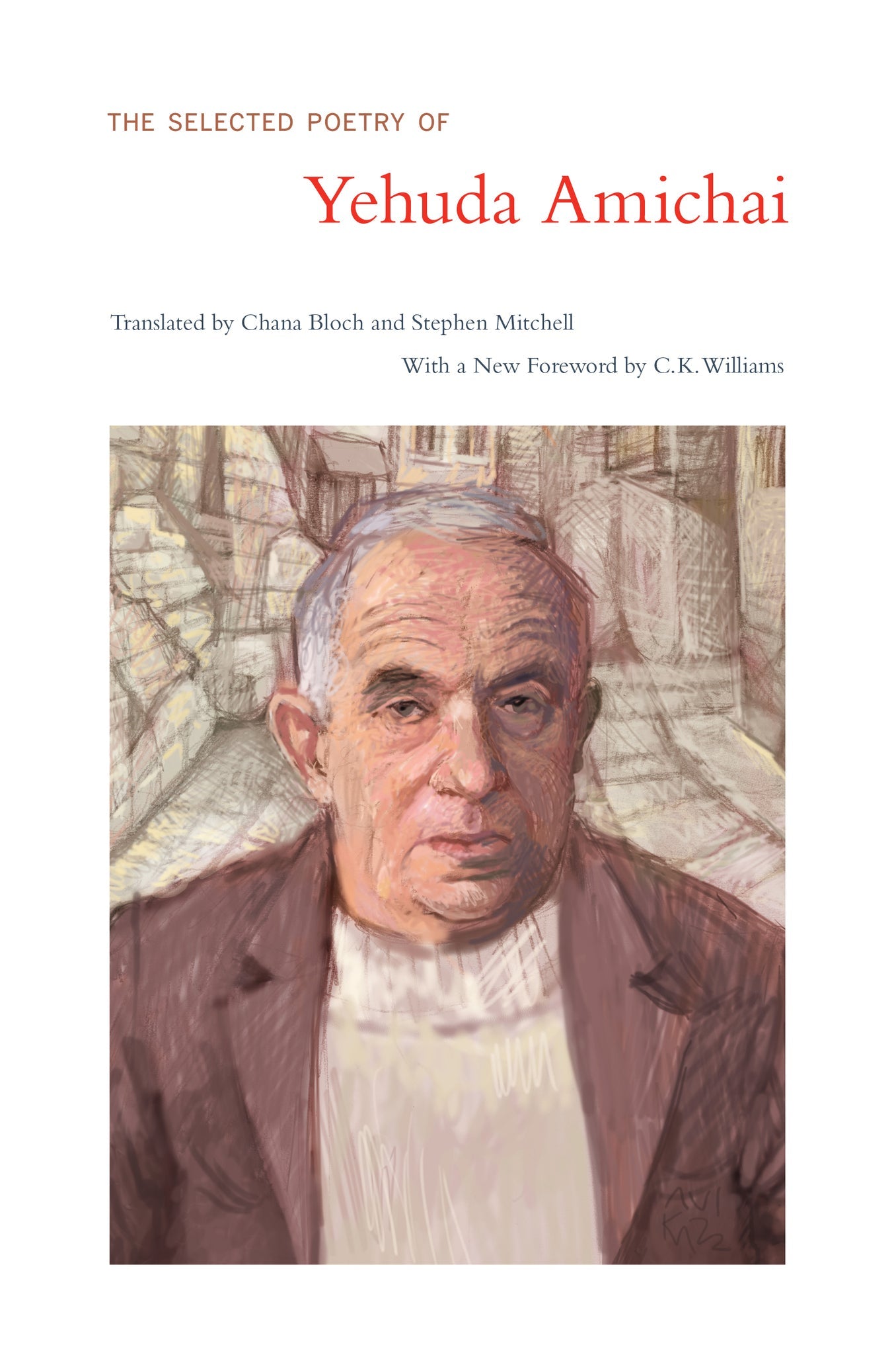 Cover image for The Selected Poetry Of Yehuda Amichai ISBN 9780520954441