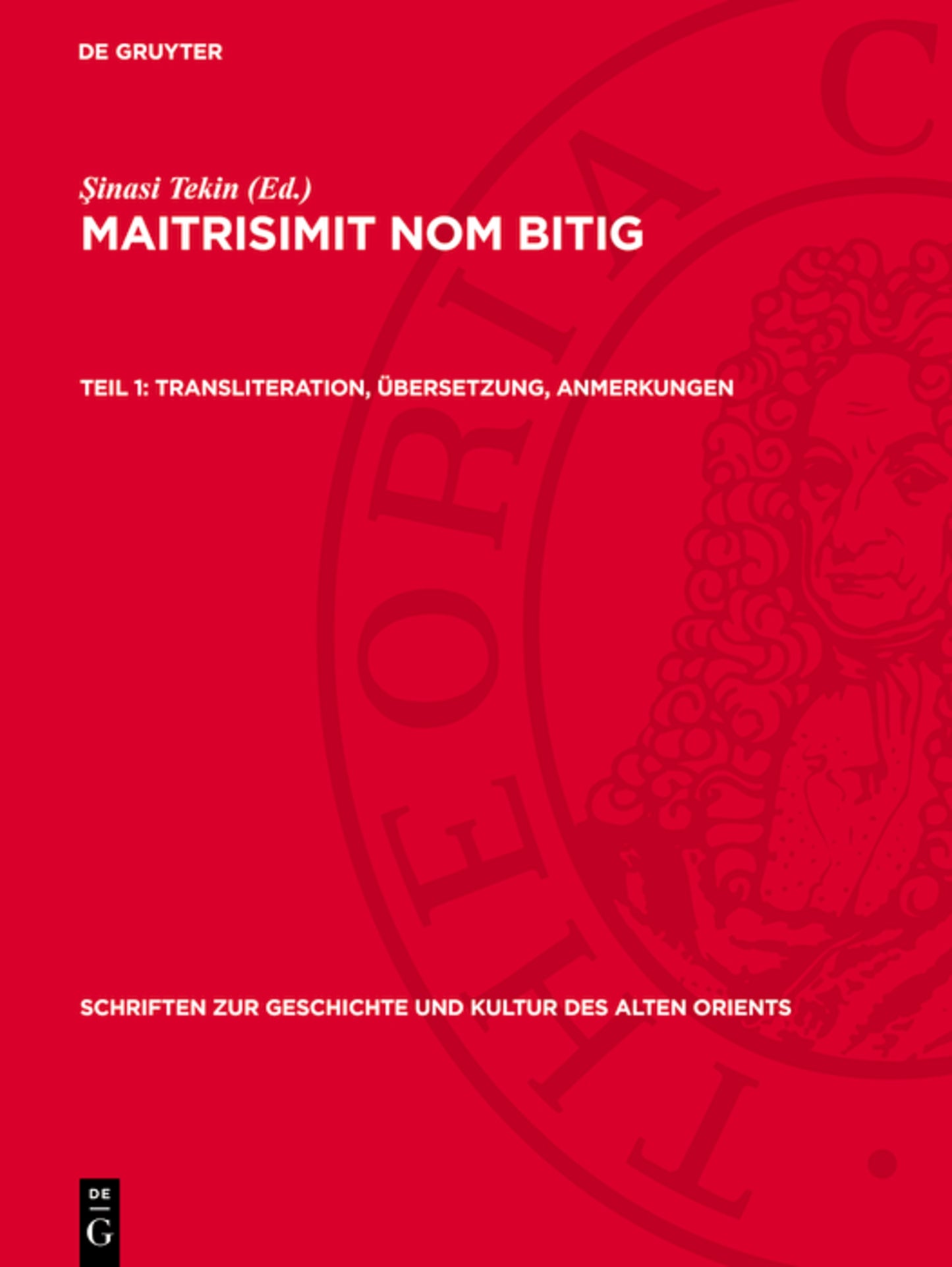Transliteration, Übersetzung, Anmerkungen