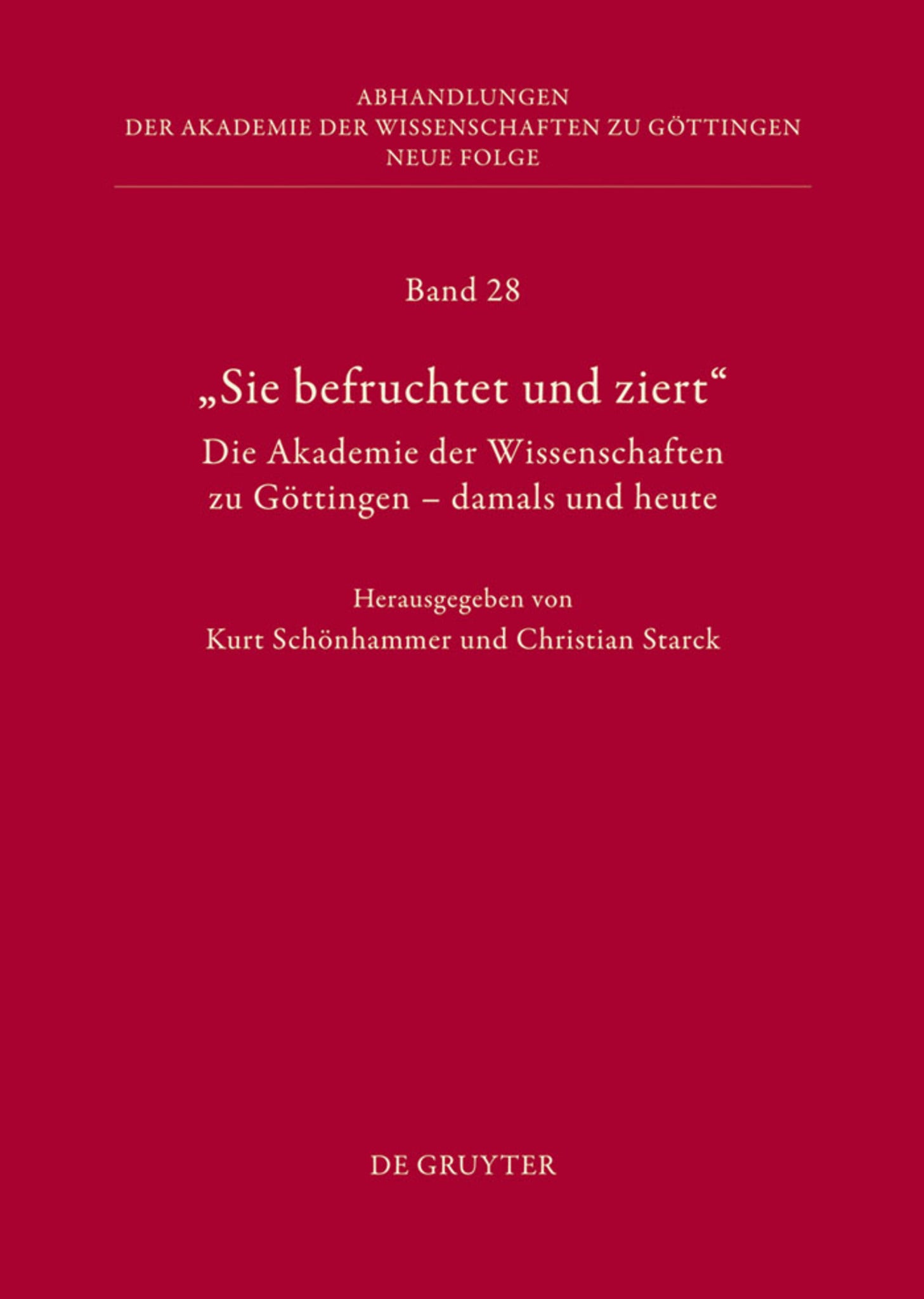 Die Geschichte der Akademie der Wissenschaften. Teil 1