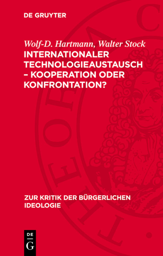 Internationaler Technologieaustausch – Kooperation oder Konfrontation?