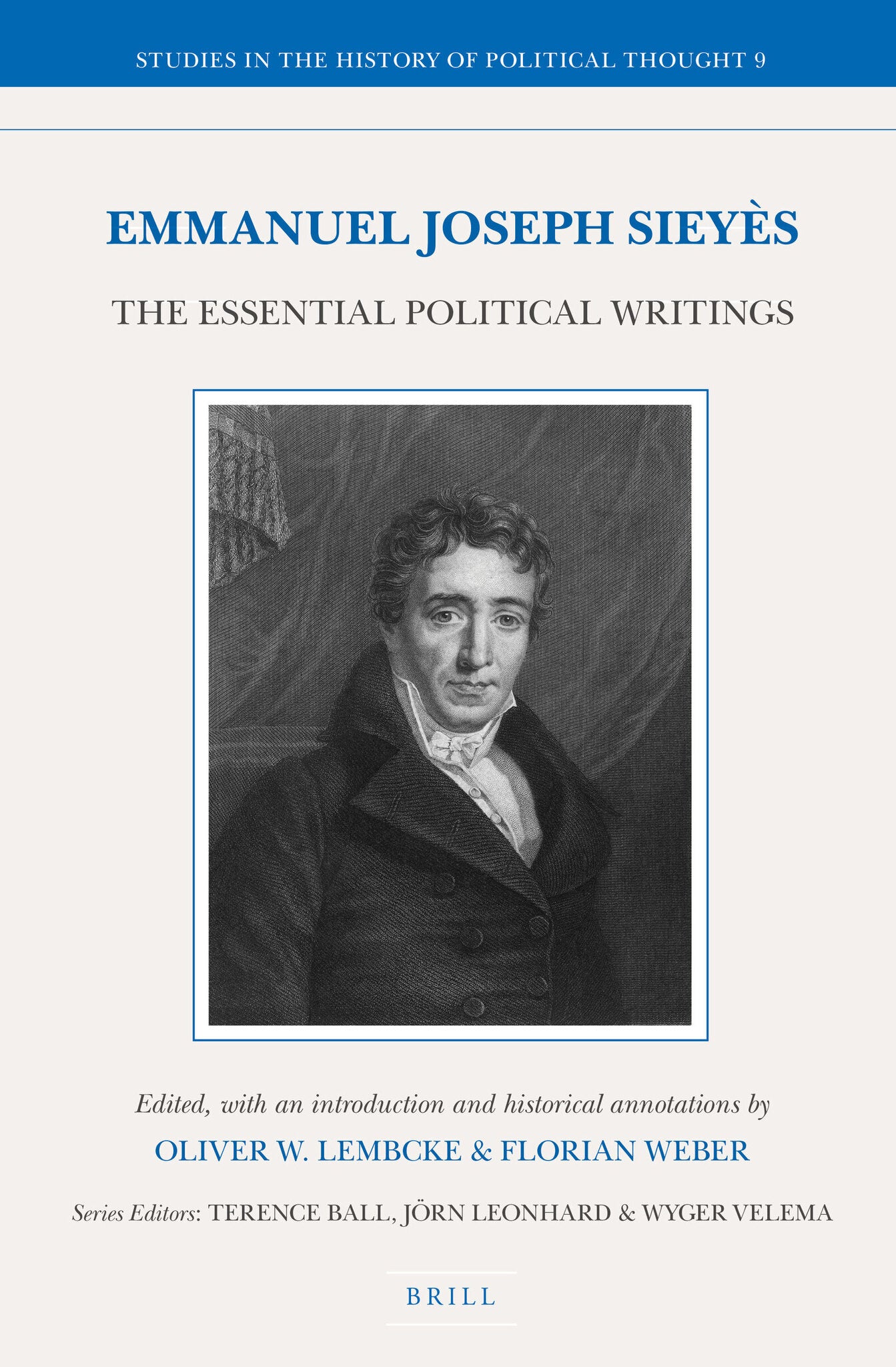 Cover image for Emmanuel Joseph Sieyès ISBN 9789004225718