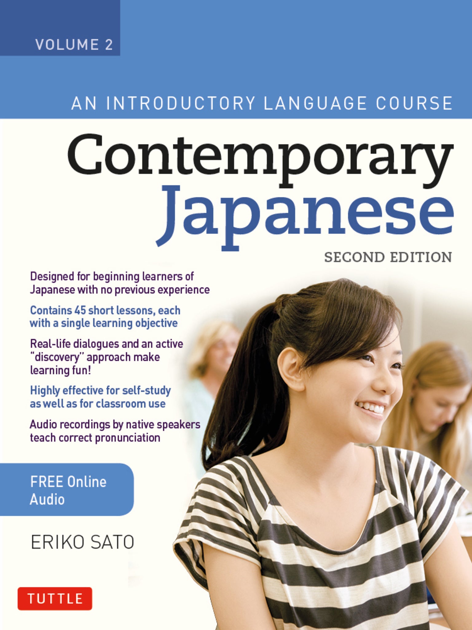 Cover image for Contemporary Japanese Textbook Volume 2 ISBN 9780804856546