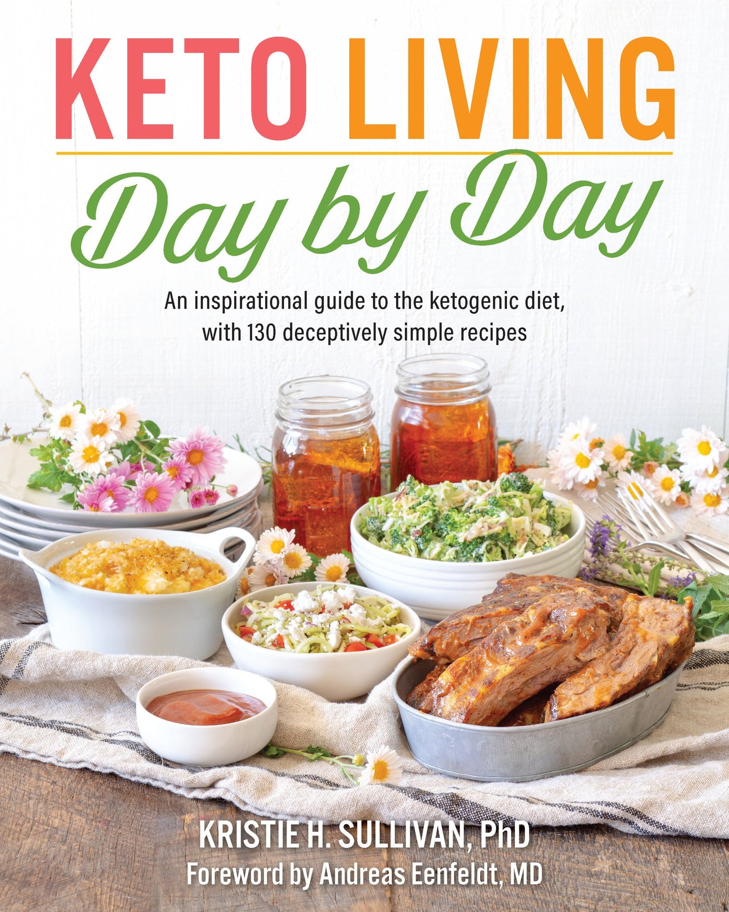 Cover image for Keto Living Day by Day ISBN 9781628602722