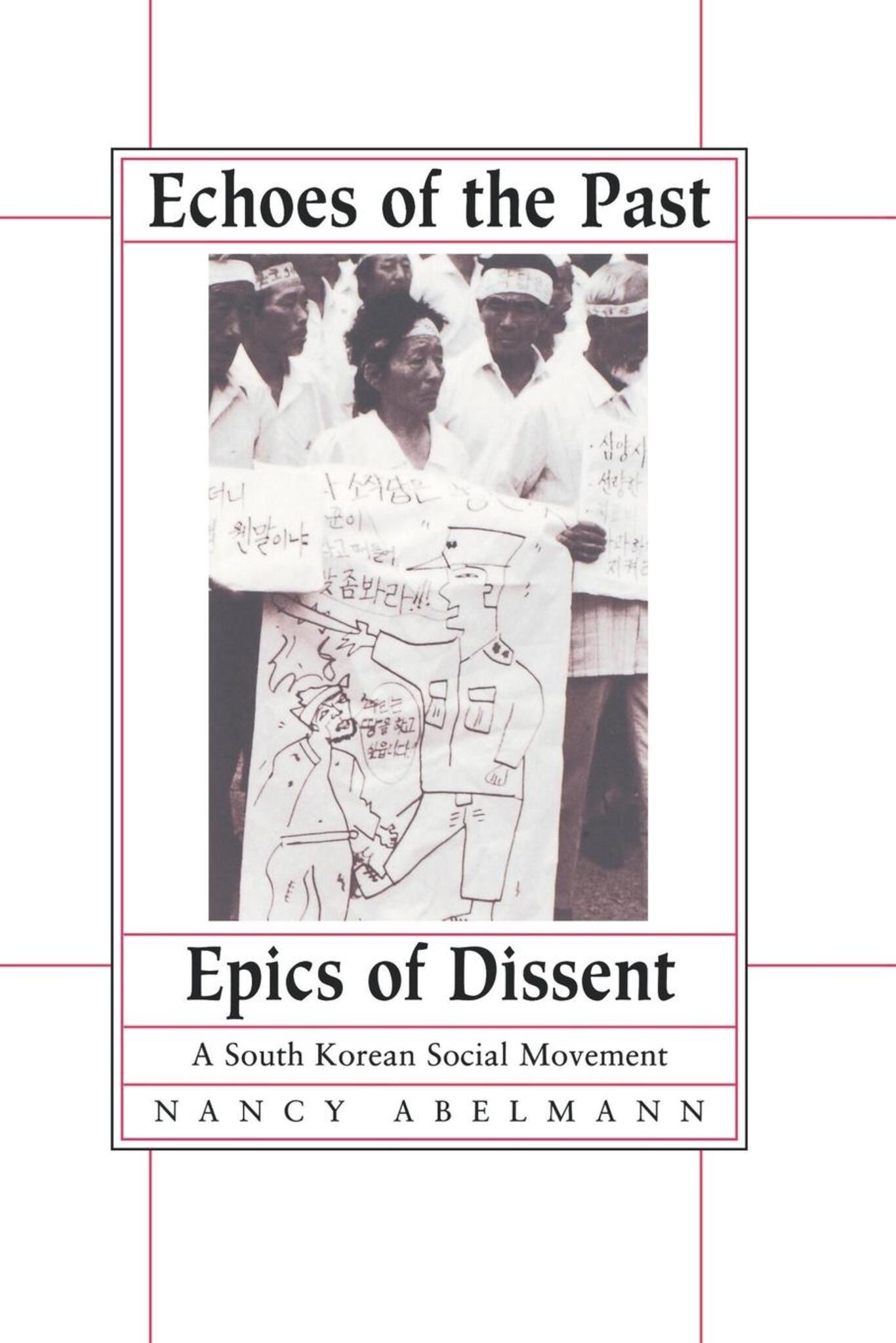 Cover image for Echoes of the Past, Epics of Dissent ISBN 9780520917484