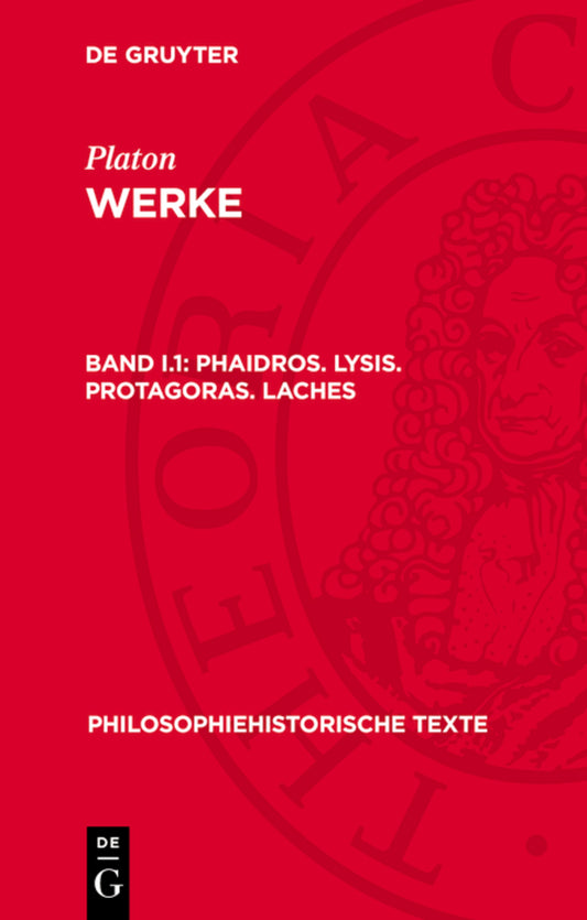 Phaidros. Lysis. Protagoras. Laches