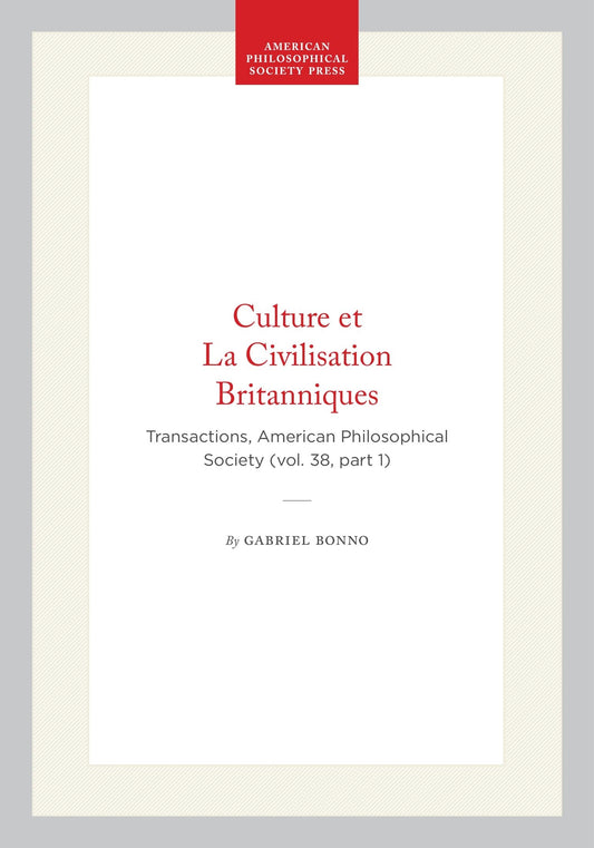 Culture et La Civilisation Britanniques