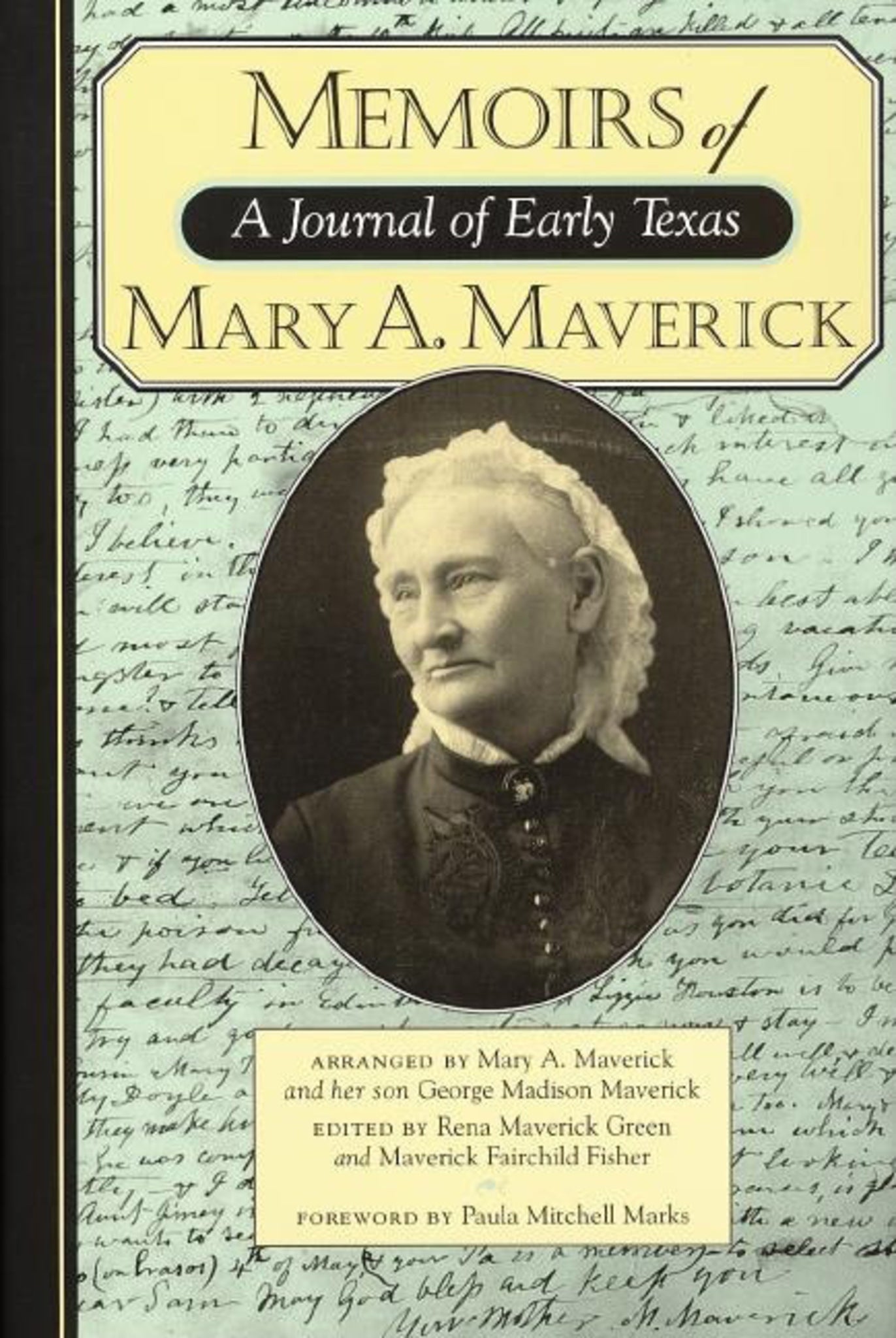 Cover image for Memoirs of Mary A. Maverick ISBN 9781595347343