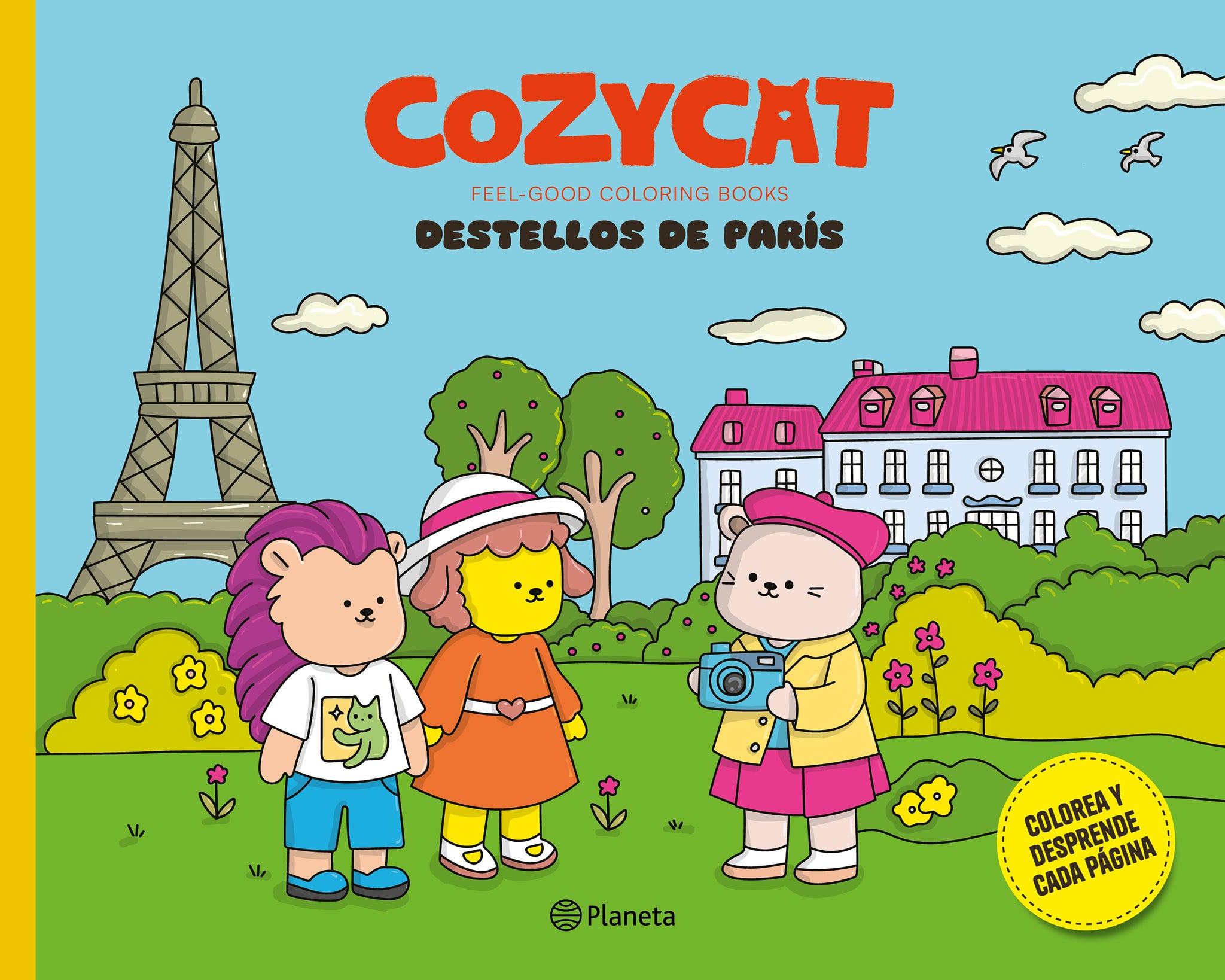 Cozy Cat 1. Destellos de París: Libro de actividades / Cozy Cat 1. Sparks of Paris: Activity Book