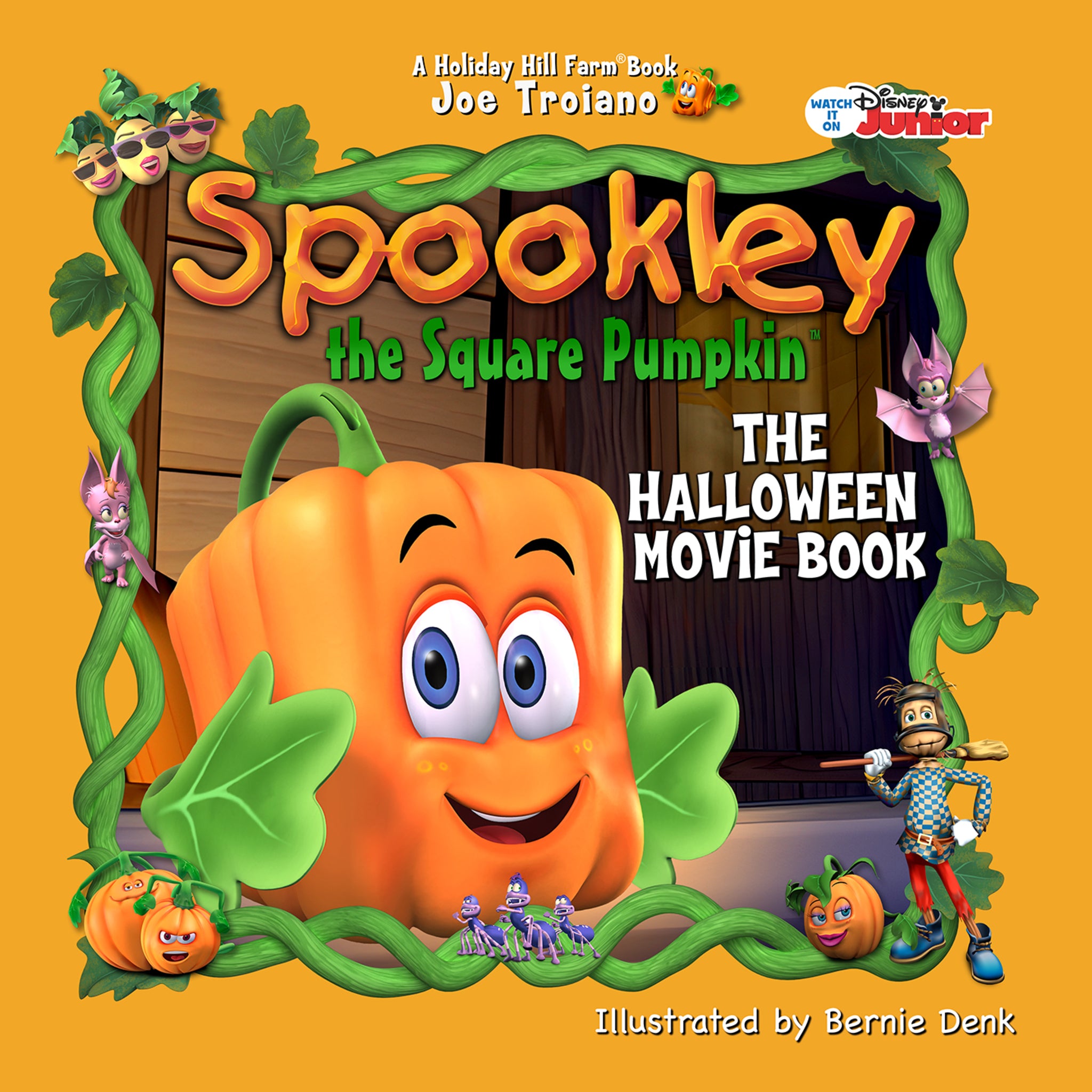 Cover image for Spookley the Square Pumpkin, the Halloween Movie Book ISBN