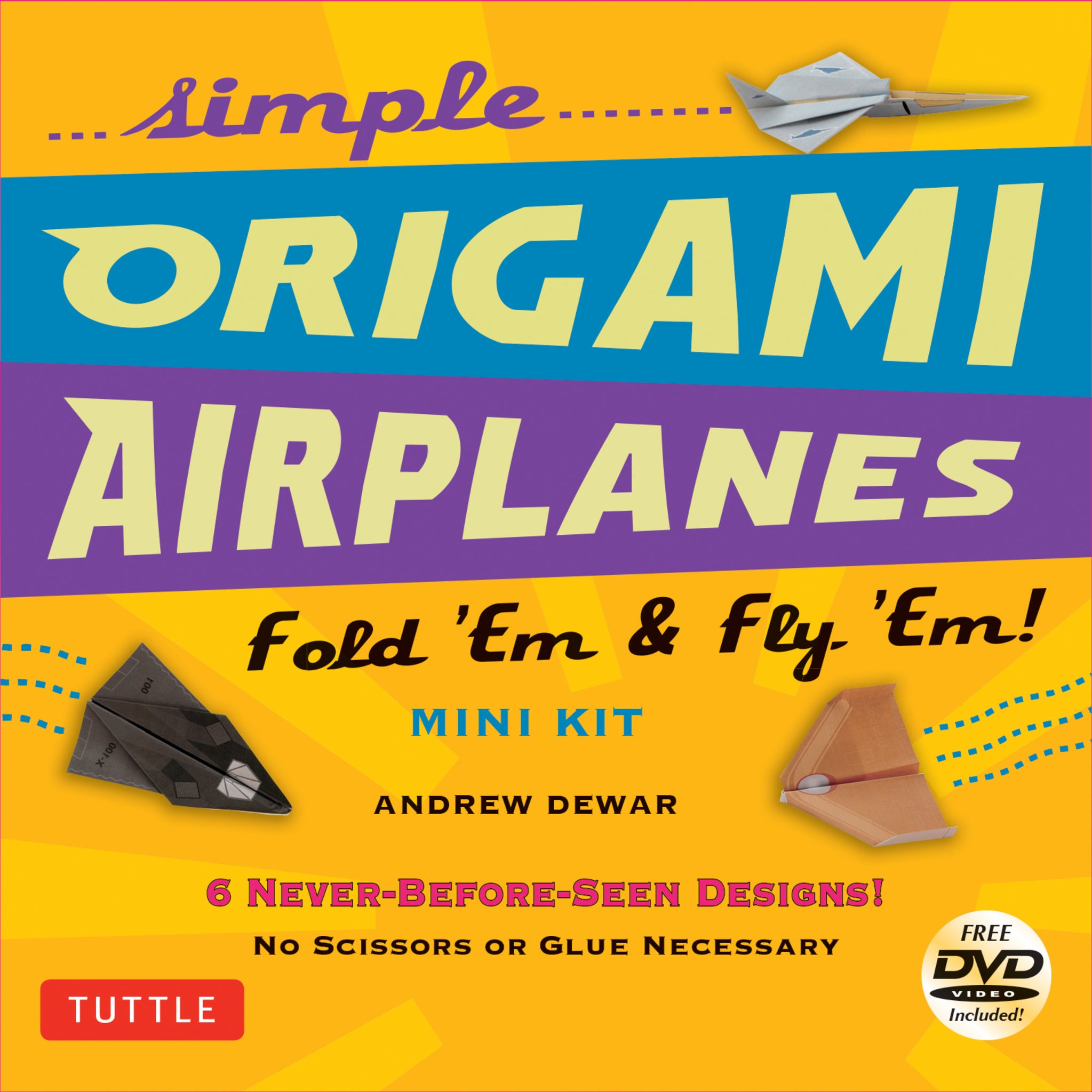 Cover image for Simple Origami Airplanes Mini Kit ISBN 9780804843454
