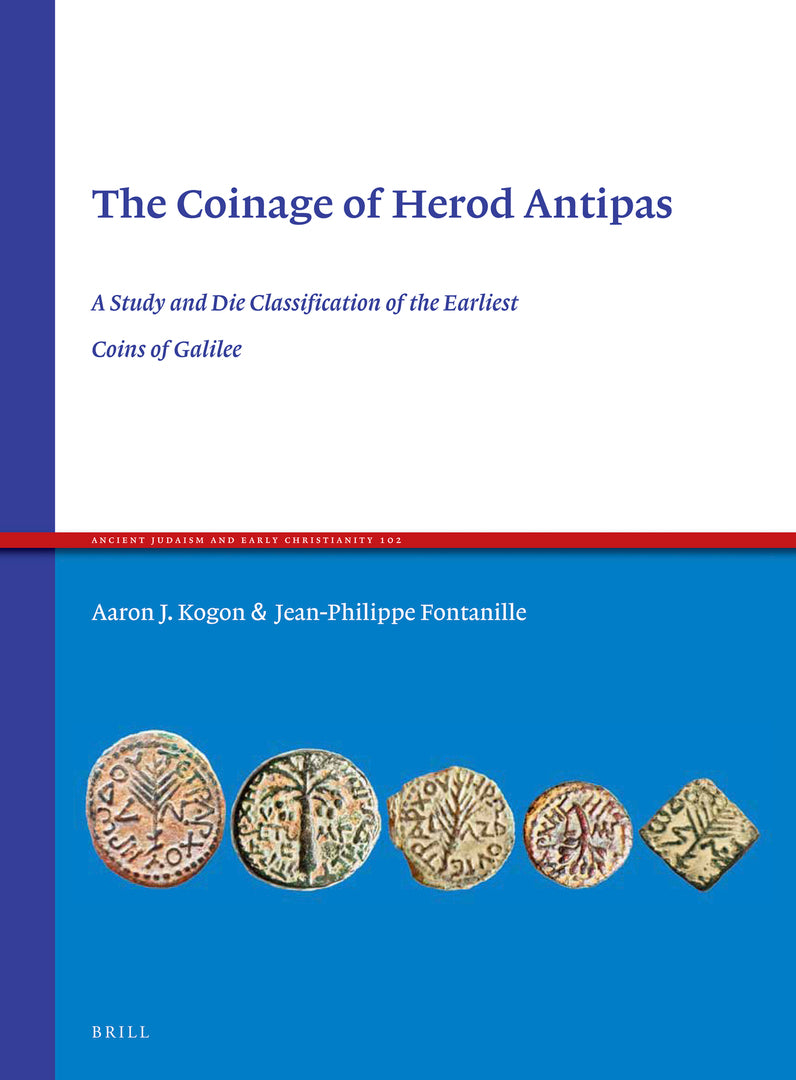 Cover image for The Coinage of Herod Antipas ISBN 9789004359611
