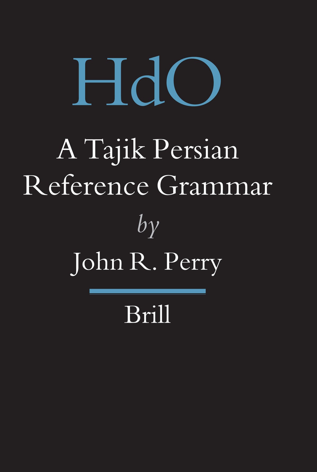 Cover image for A Tajik Persian Reference Grammar ISBN 9789004143234