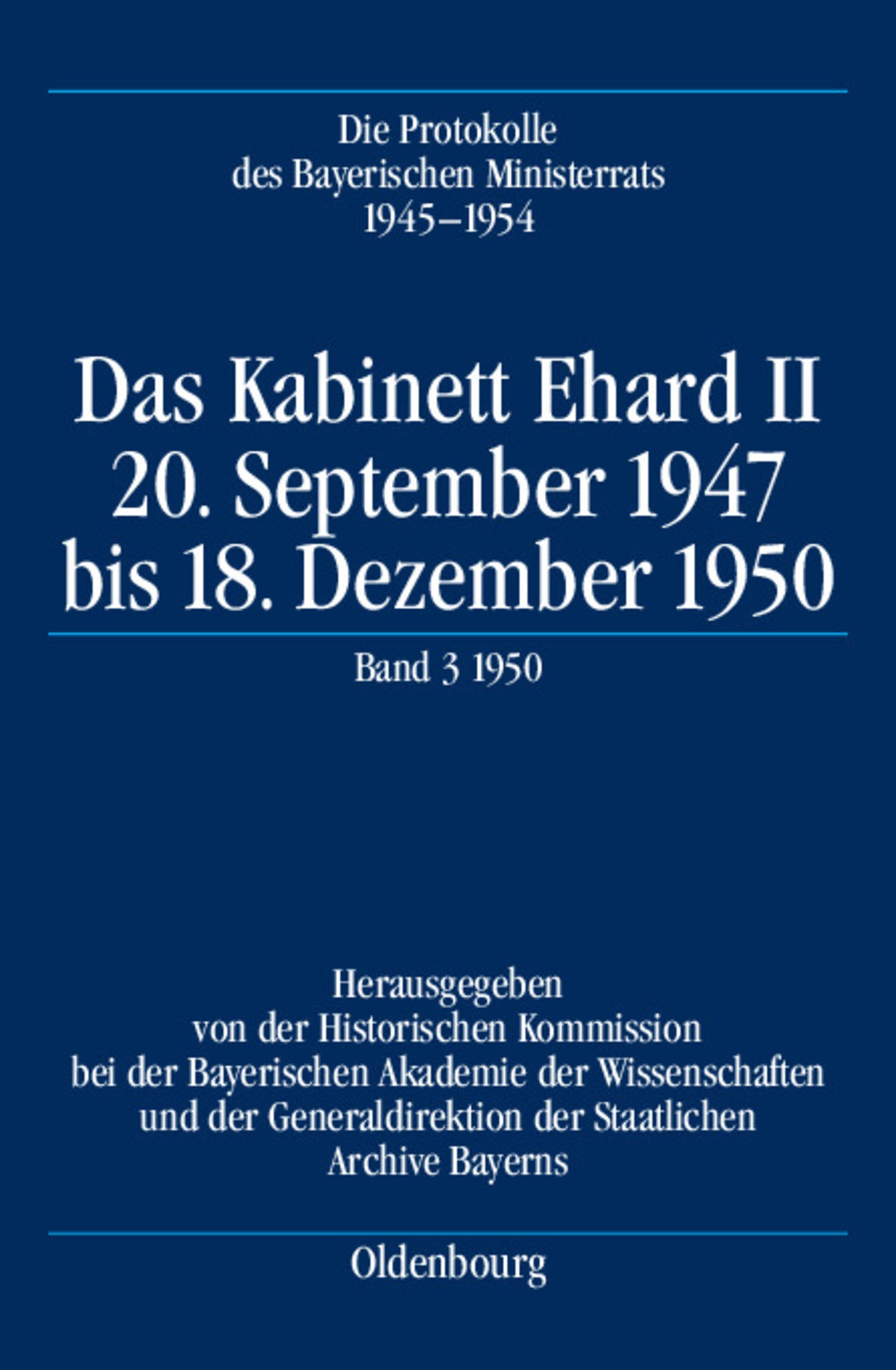 Das Kabinett Ehard II