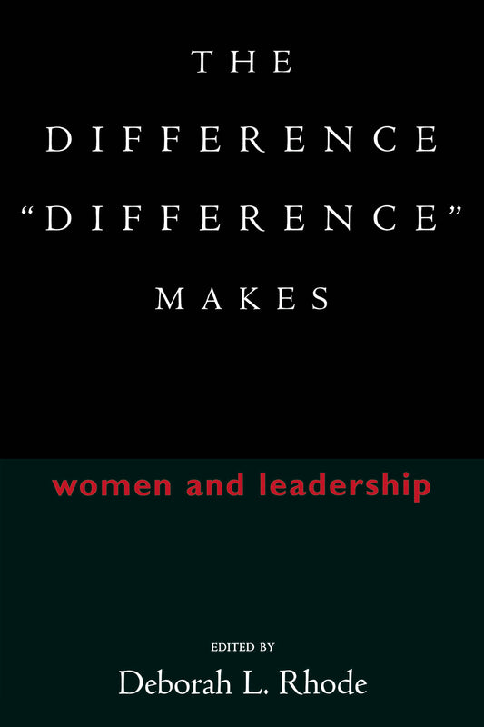 The Difference “Difference” Makes